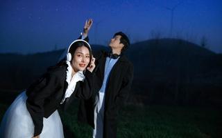 原创作品|宿州山顶电影感外景婚纱照