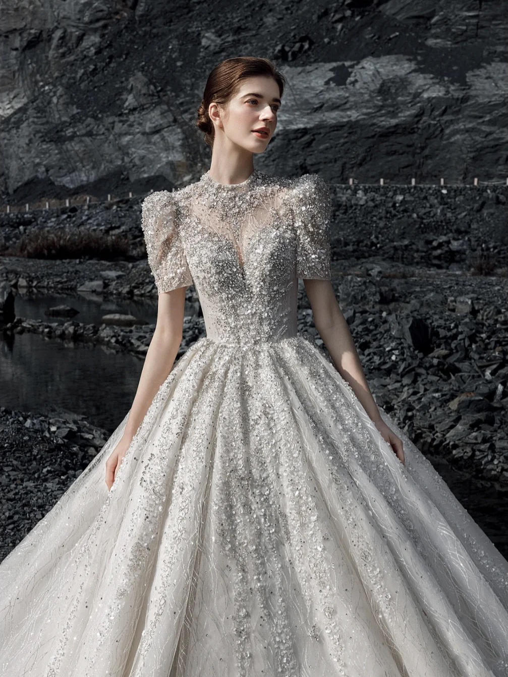 【CENT·颂】新款法式复古主纱