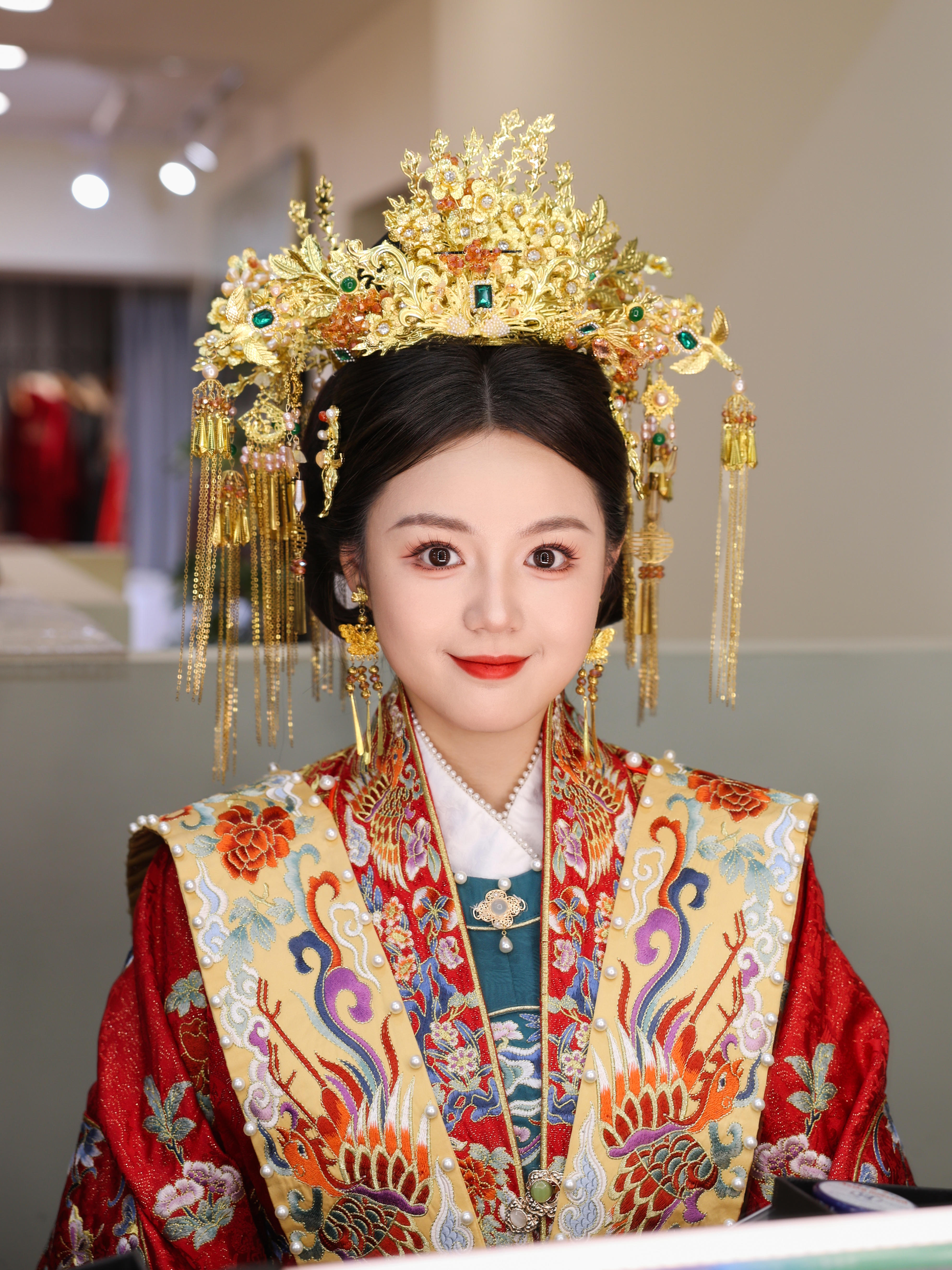 【白芷婚纱】金玉良缘中式造型