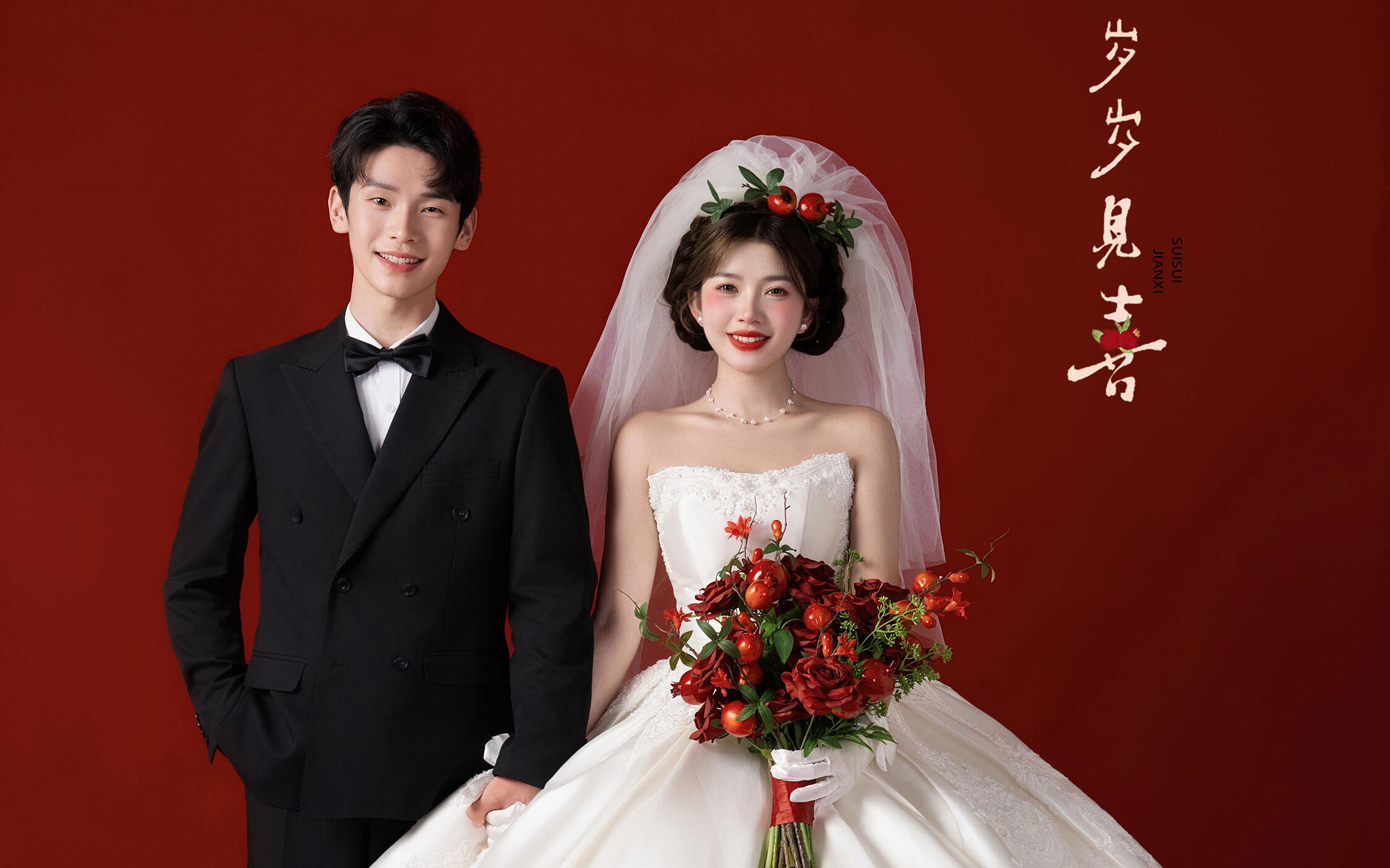 结婚必拍❗婚礼被夸爆的喜嫁婚纱照太甜了吧  ﻿