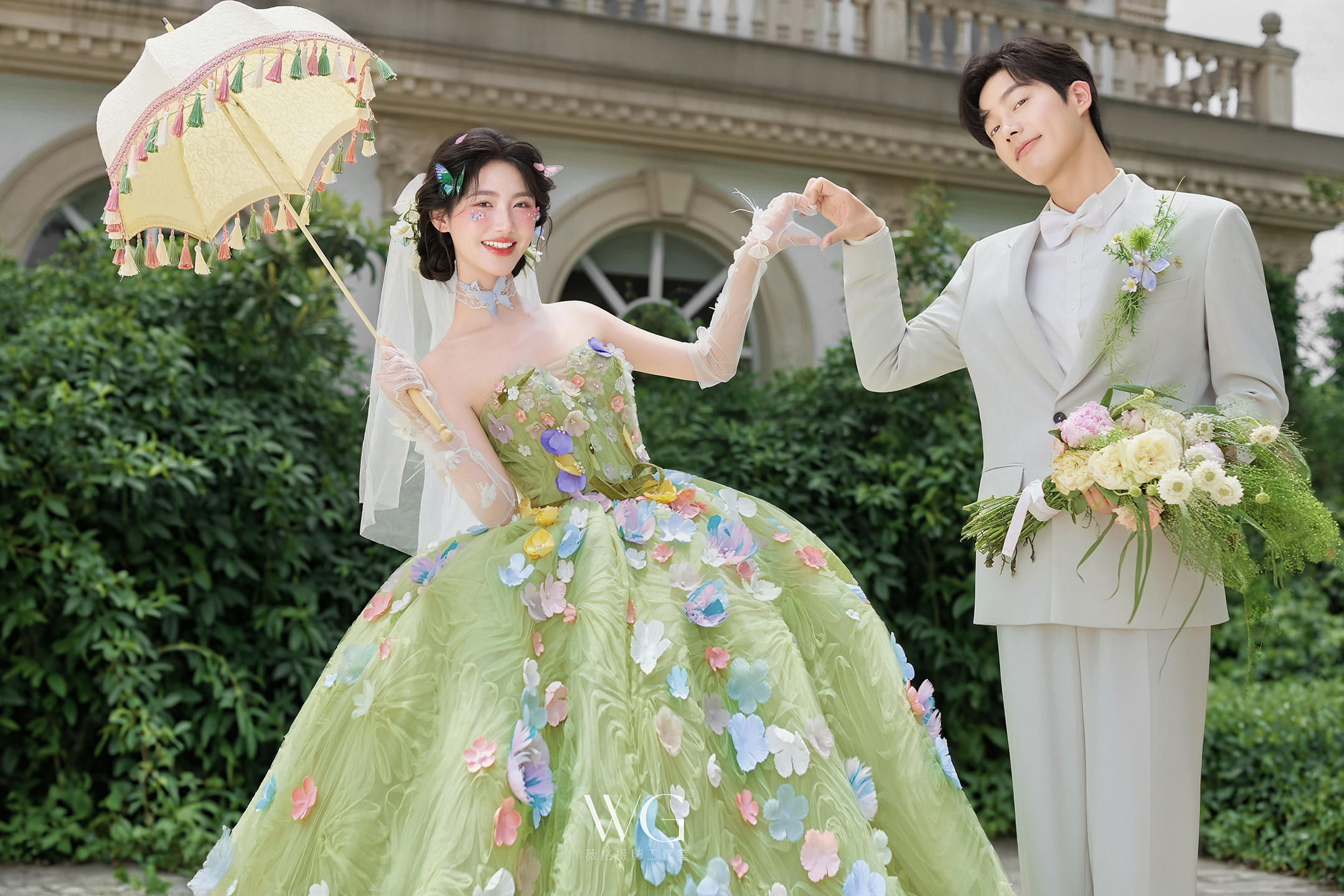 起猛了🌸把春日花神婚纱照焊在我DNA里❗