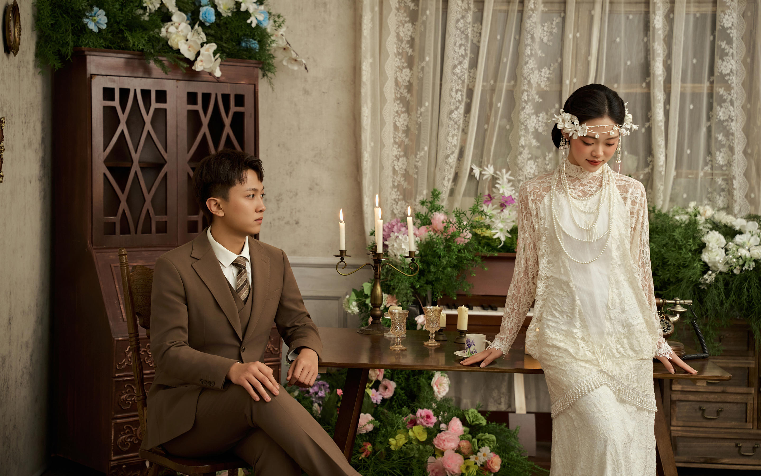 一眼就看中的南法少女婚紗照~簡直沒到爆