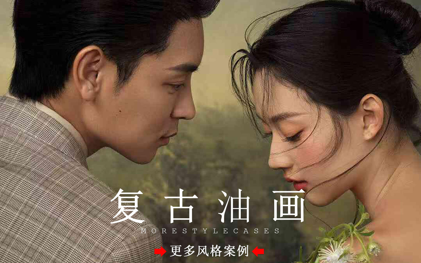 【皇后視覺】高級感爆棚丨夢幻復(fù)古風(fēng)油畫婚紗照