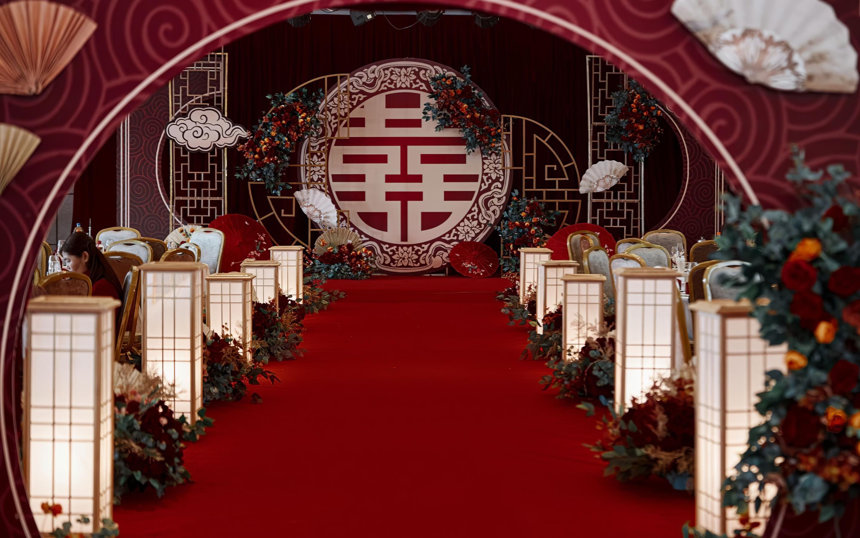 柏图婚礼策划，小预算中国风式婚礼