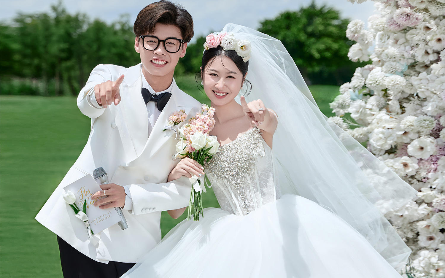 【法式印象】真的太愛了??森系儀式感婚紗照太暖啦