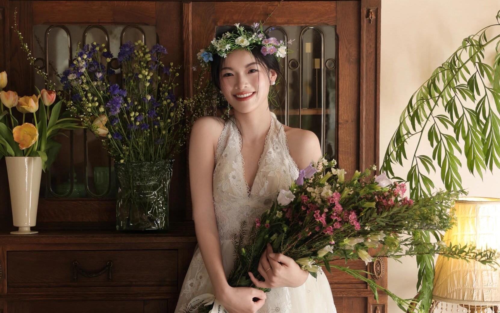 <光影交错>又是被法式花房复古婚纱照迷晕的一天~