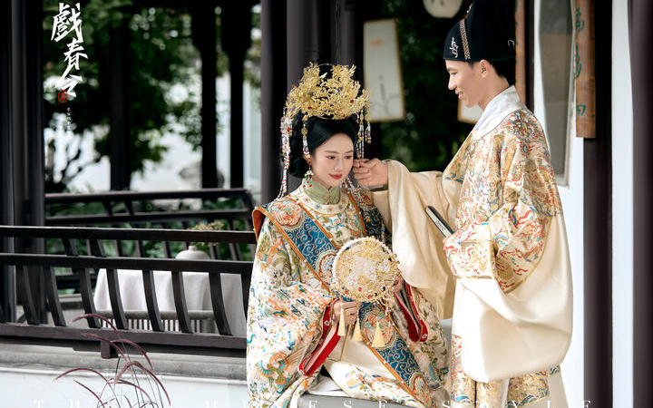 直戳心巴??好喜歡這組漢服婚紗照