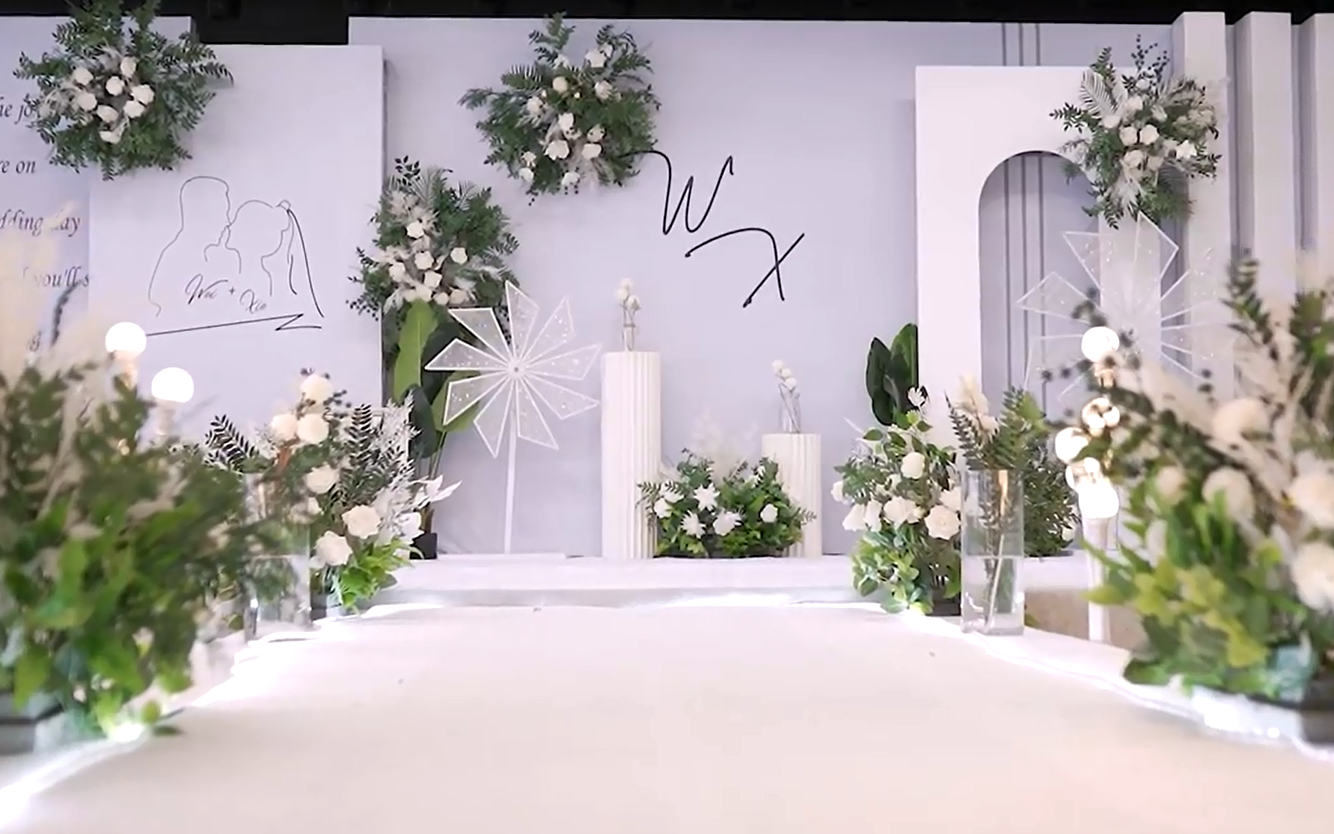 阿根婚禮——簡約質(zhì)感的韓式婚禮真的很出片