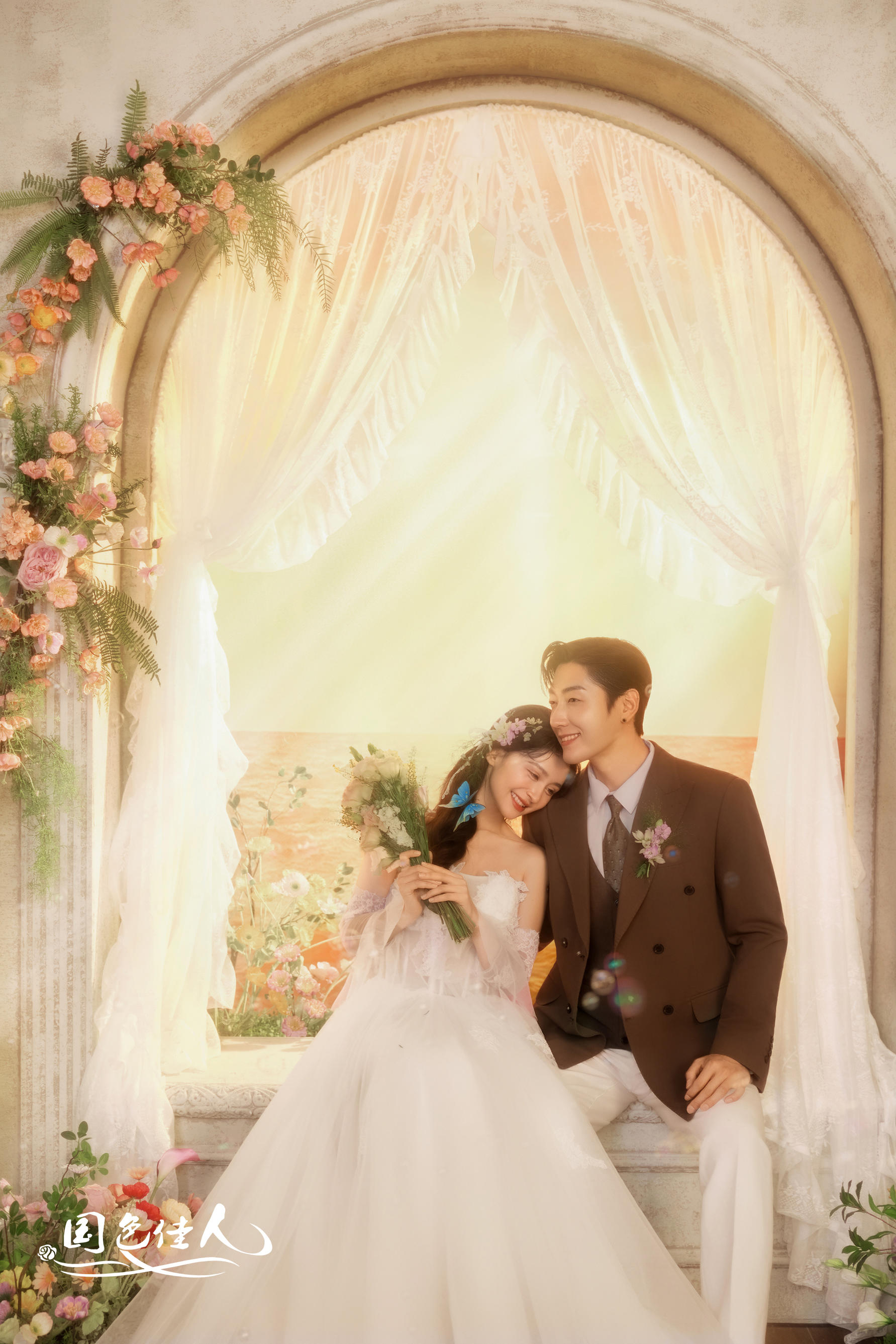 终于理解了什么是被法式复古婚纱照美到破防❣️