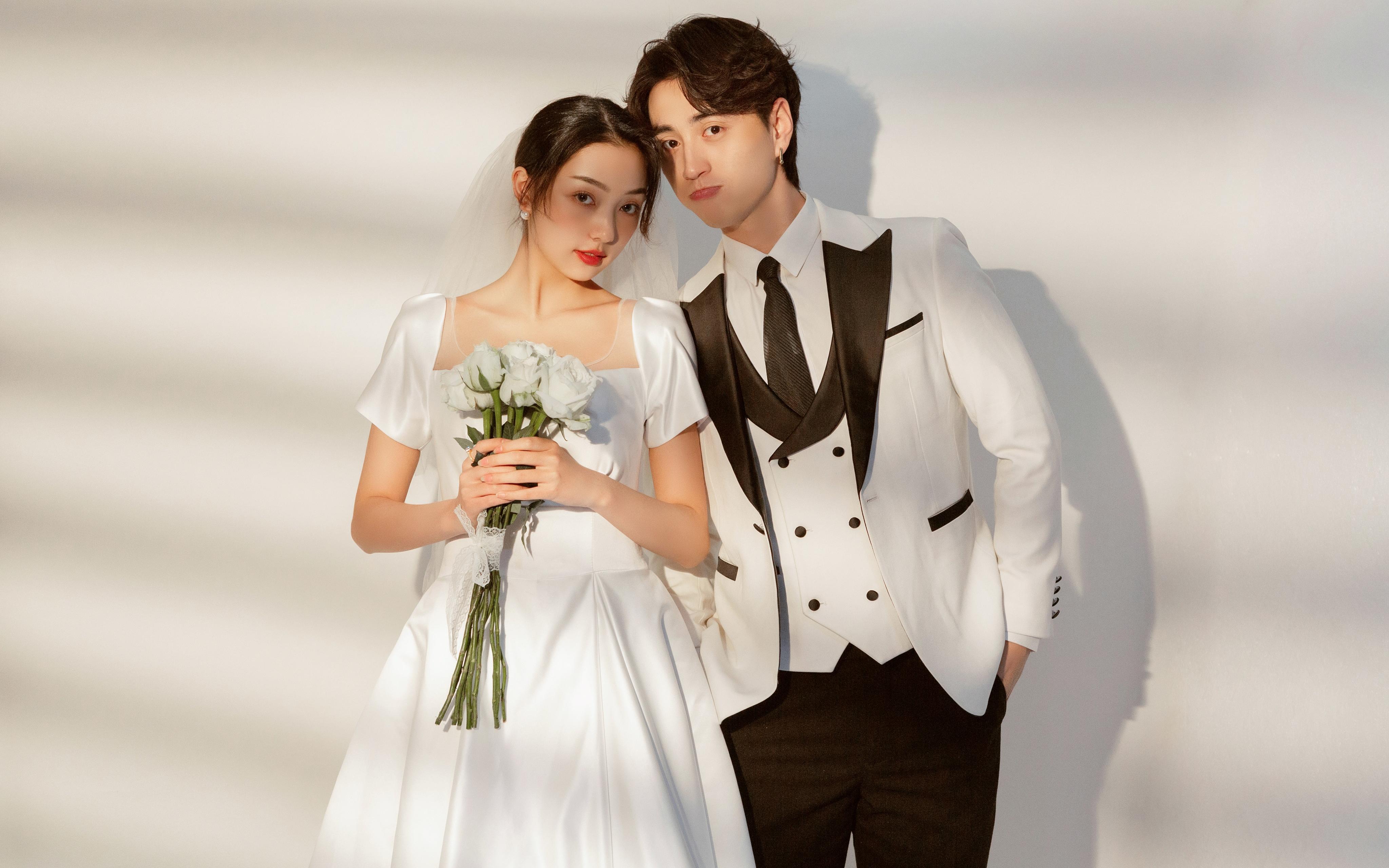 【极简主纱婚纱照】简约光影间记录爱最为本真的模样