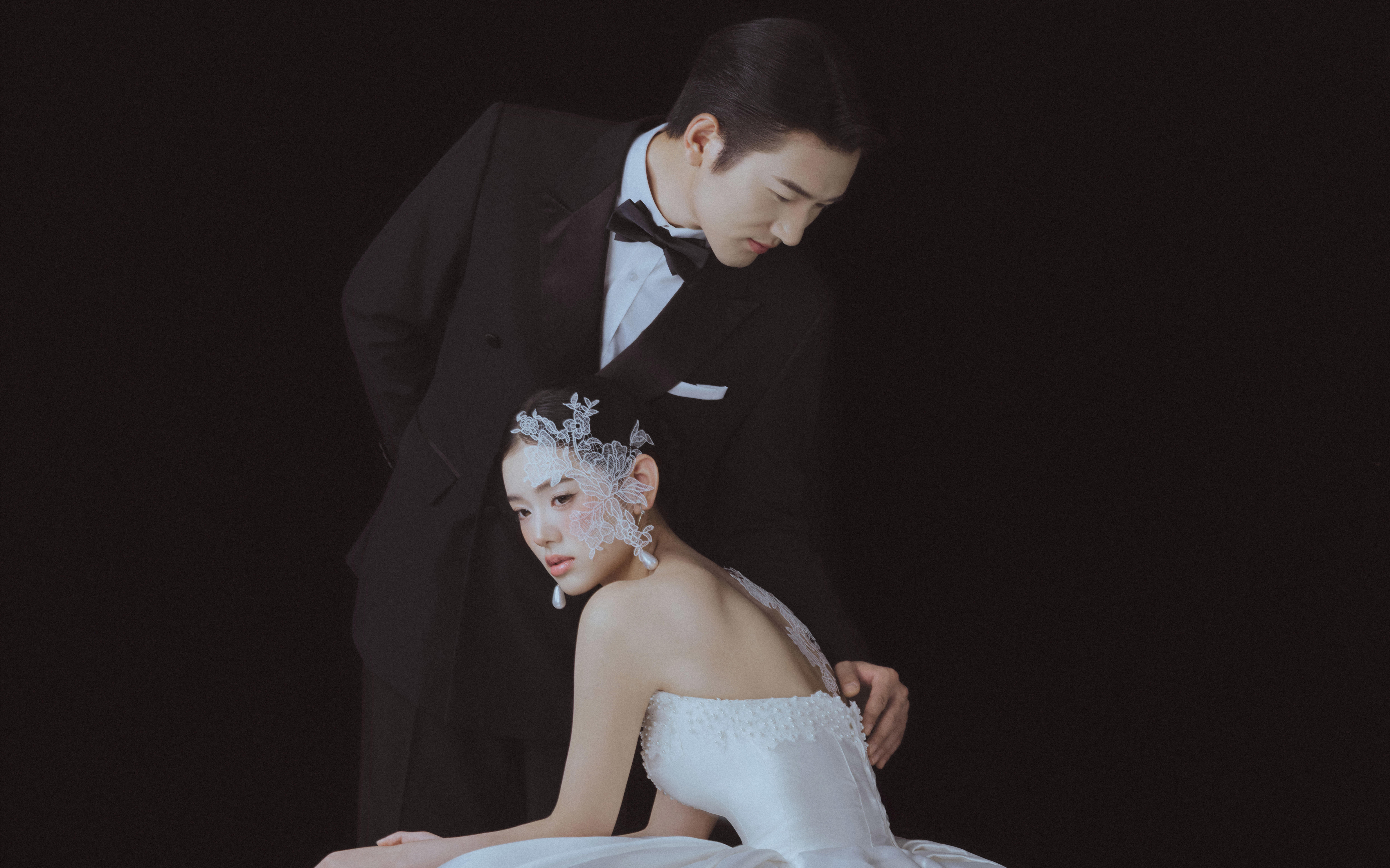 太绝了‼️女明星都来鱼印象拍婚纱照！