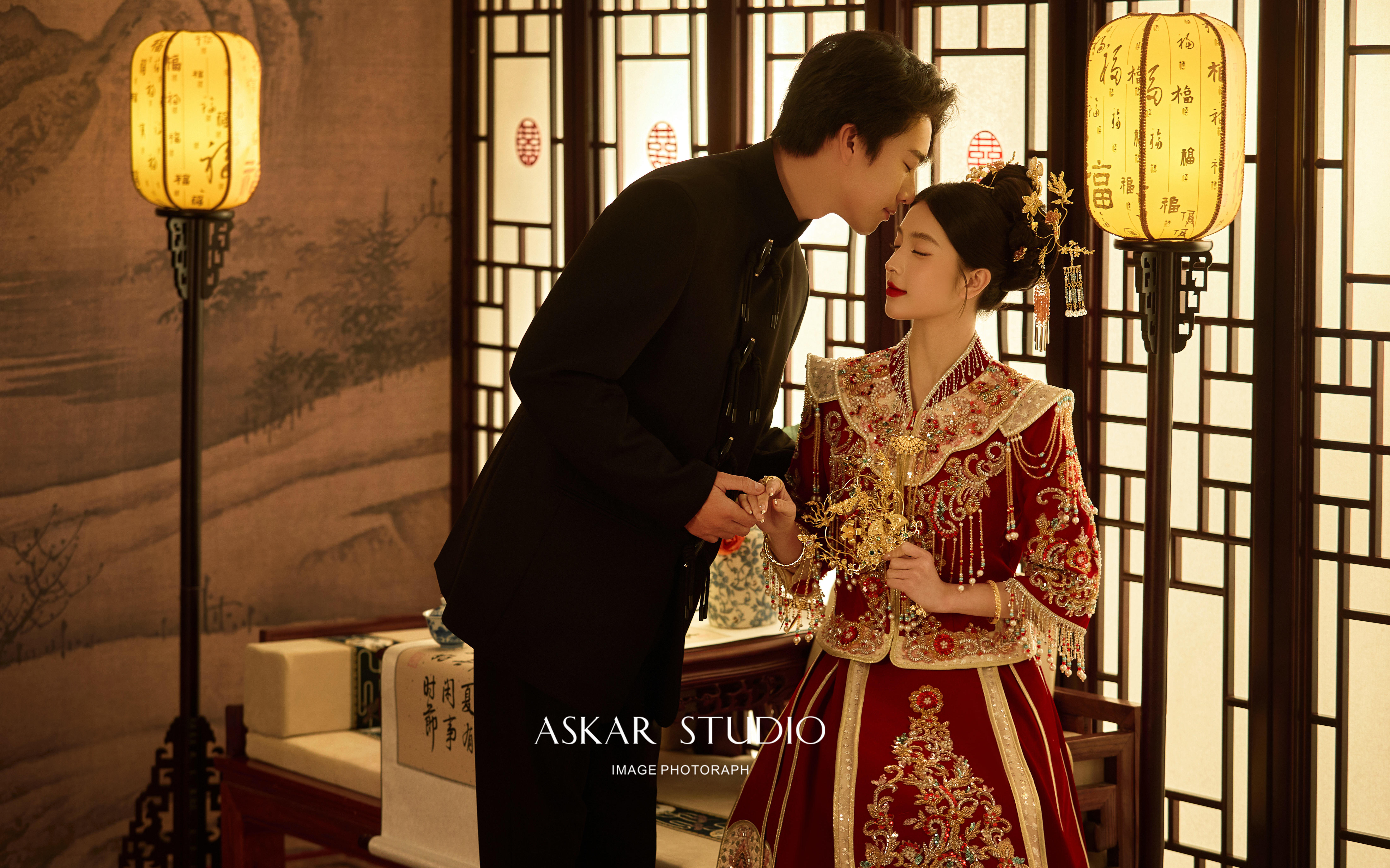 金绣良缘，一屋两人岁月长