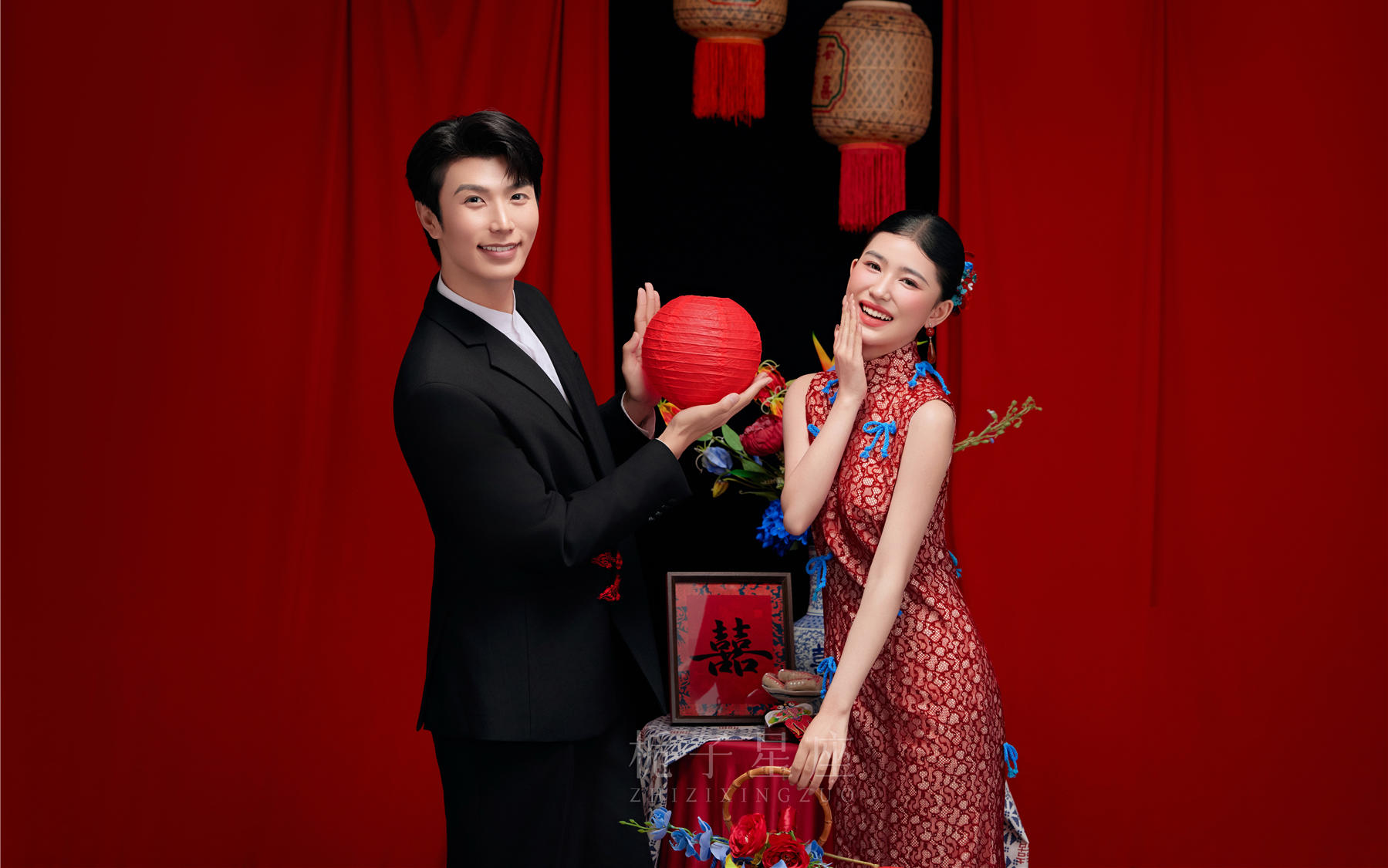 💘这组新中式婚纱照直接戳中我的心巴！