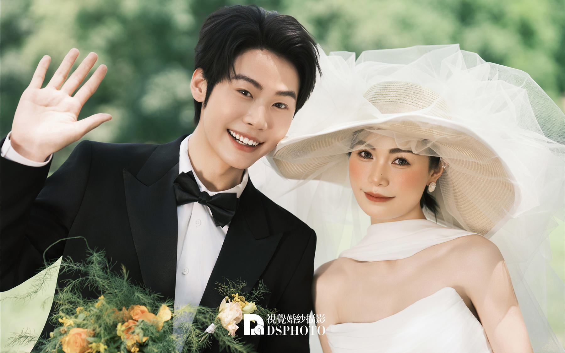 🌿胶片电影感·把法式婚纱照的浪漫藏进森林里💖