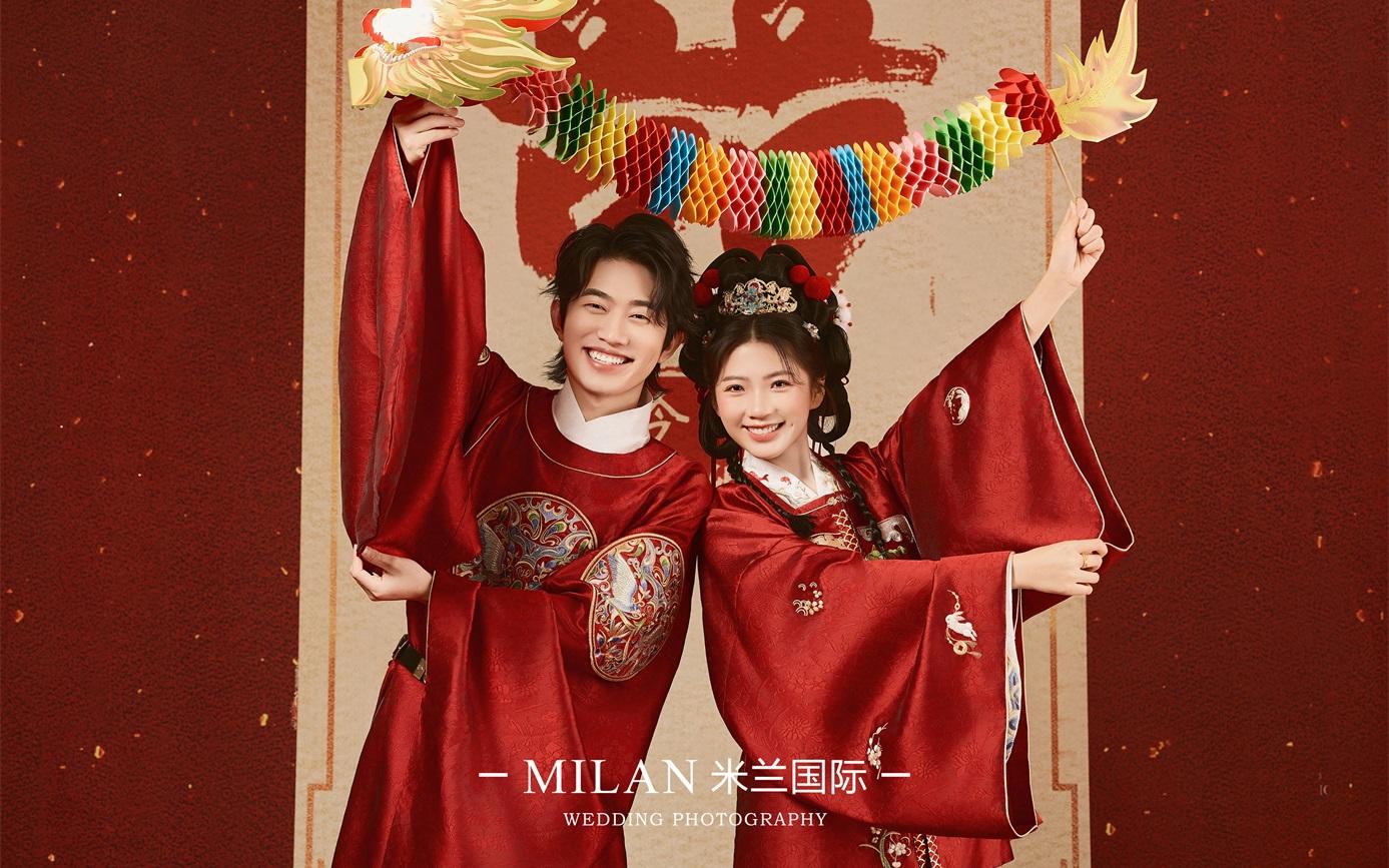 今日大婚新中式婚纱照