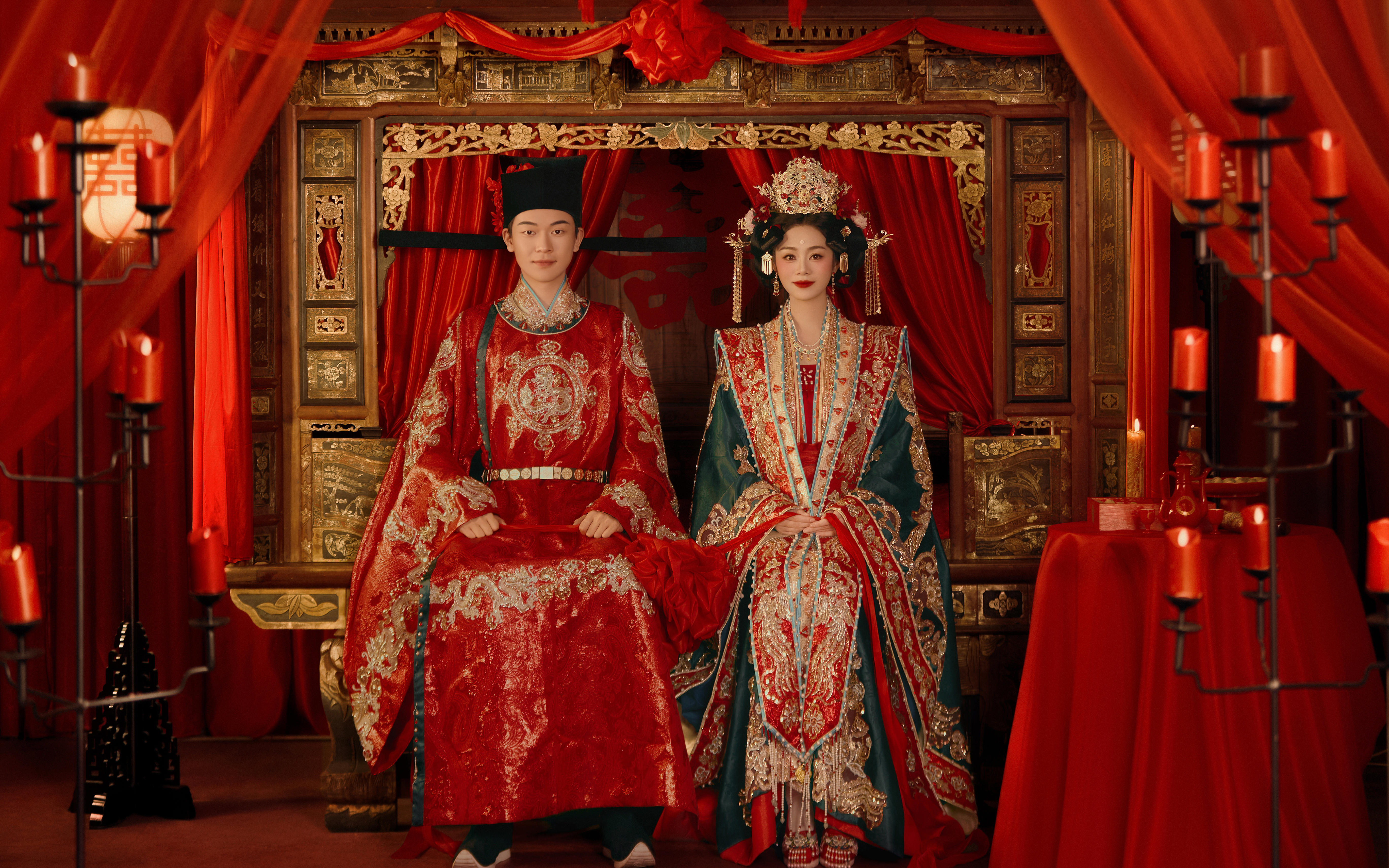 中式浪漫 汉服婚纱照太绝了