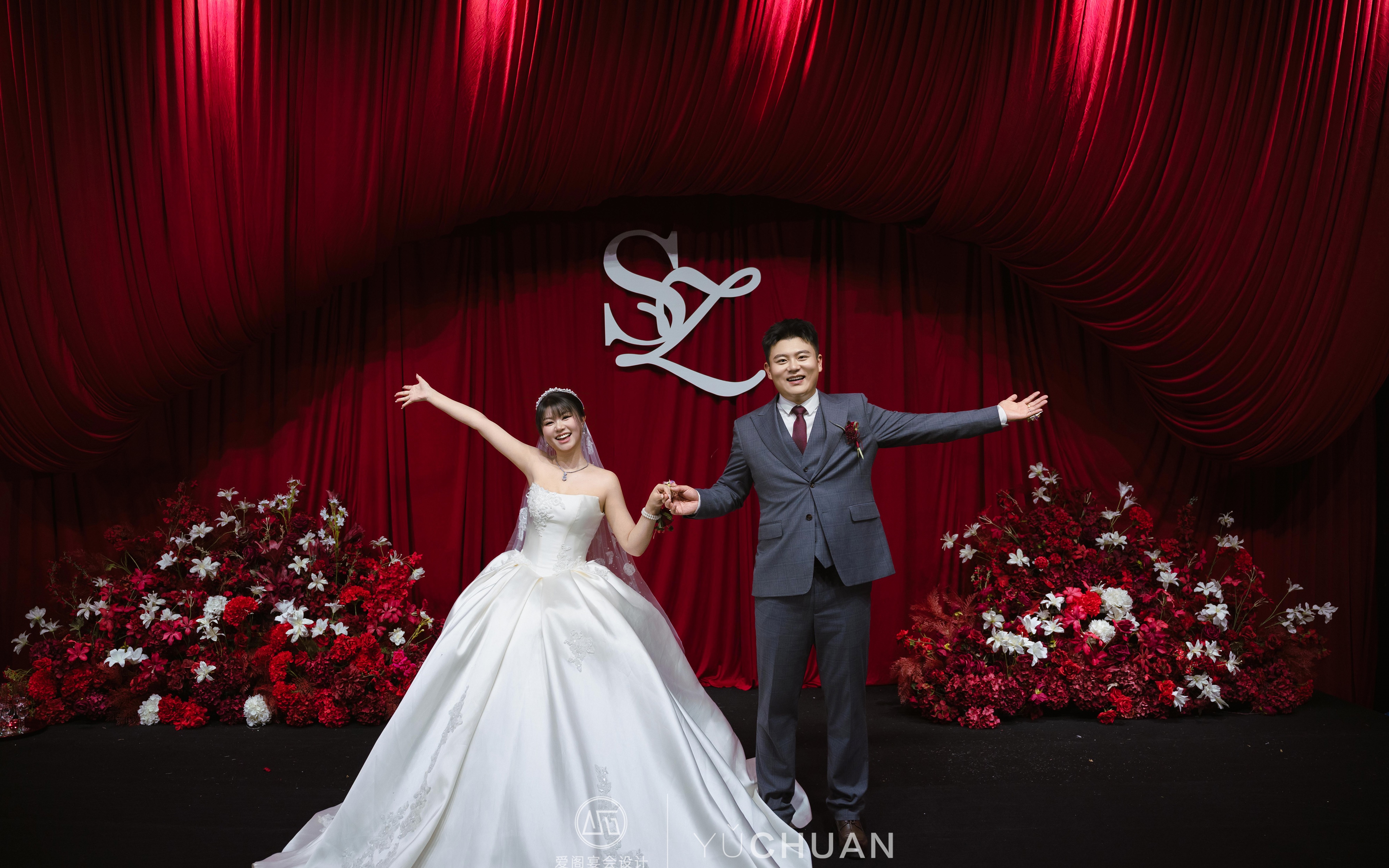 爱阁婚礼| 定制红色婚礼
