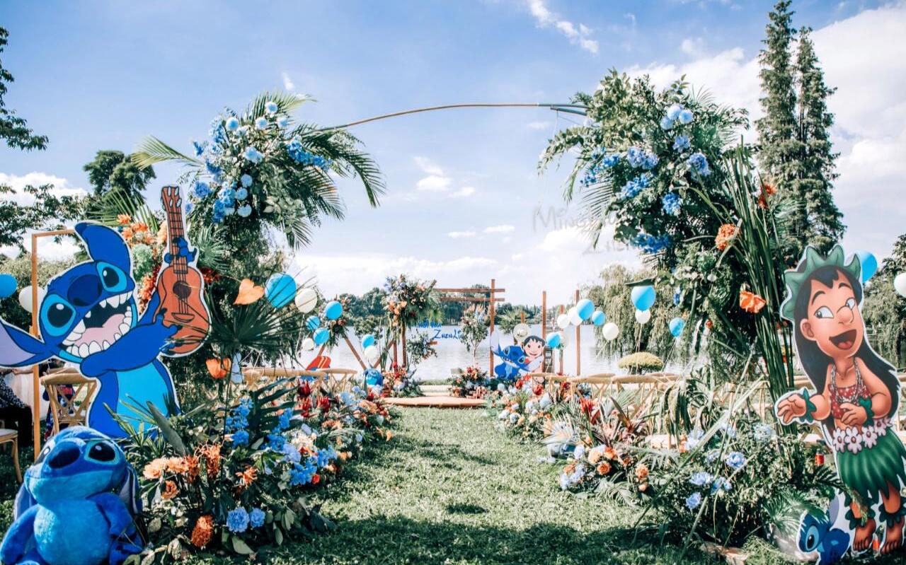 户外婚礼策划 史迪仔主题