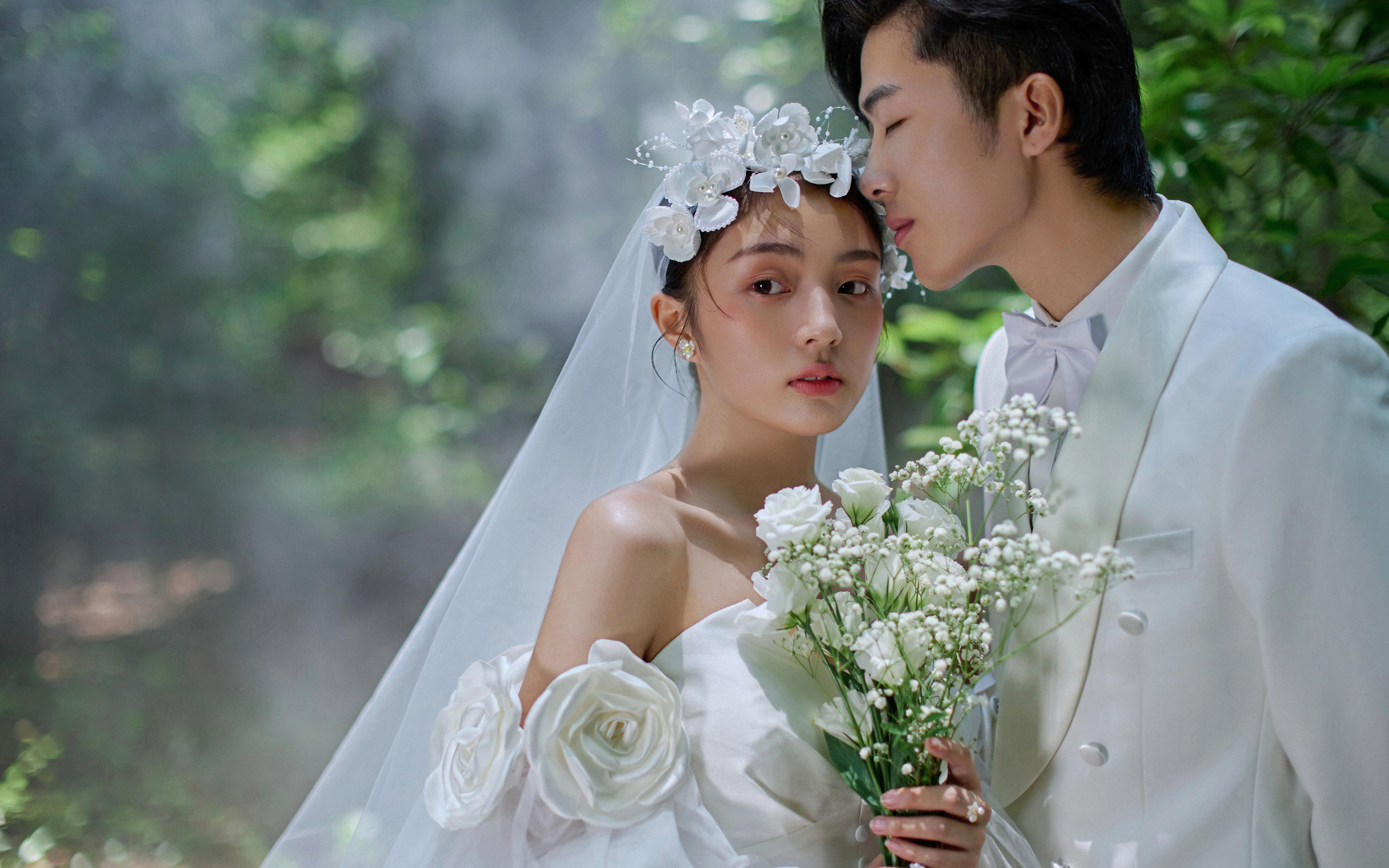 芊诺婚纱摄影——森林为证，许你一生情长