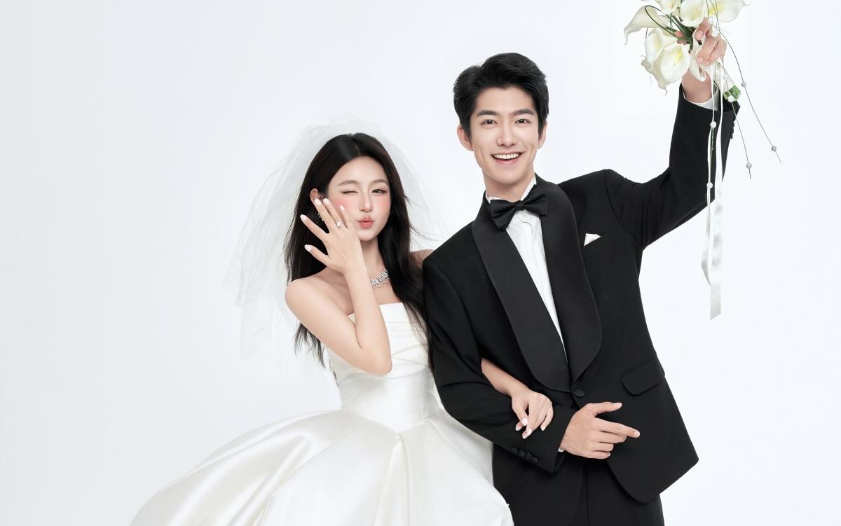 许妍闺闺同款韩式婚纱照