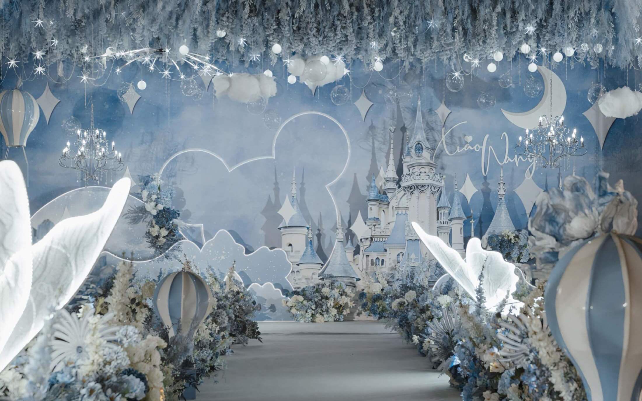 藍(lán)色城堡婚禮|溫馨浪漫