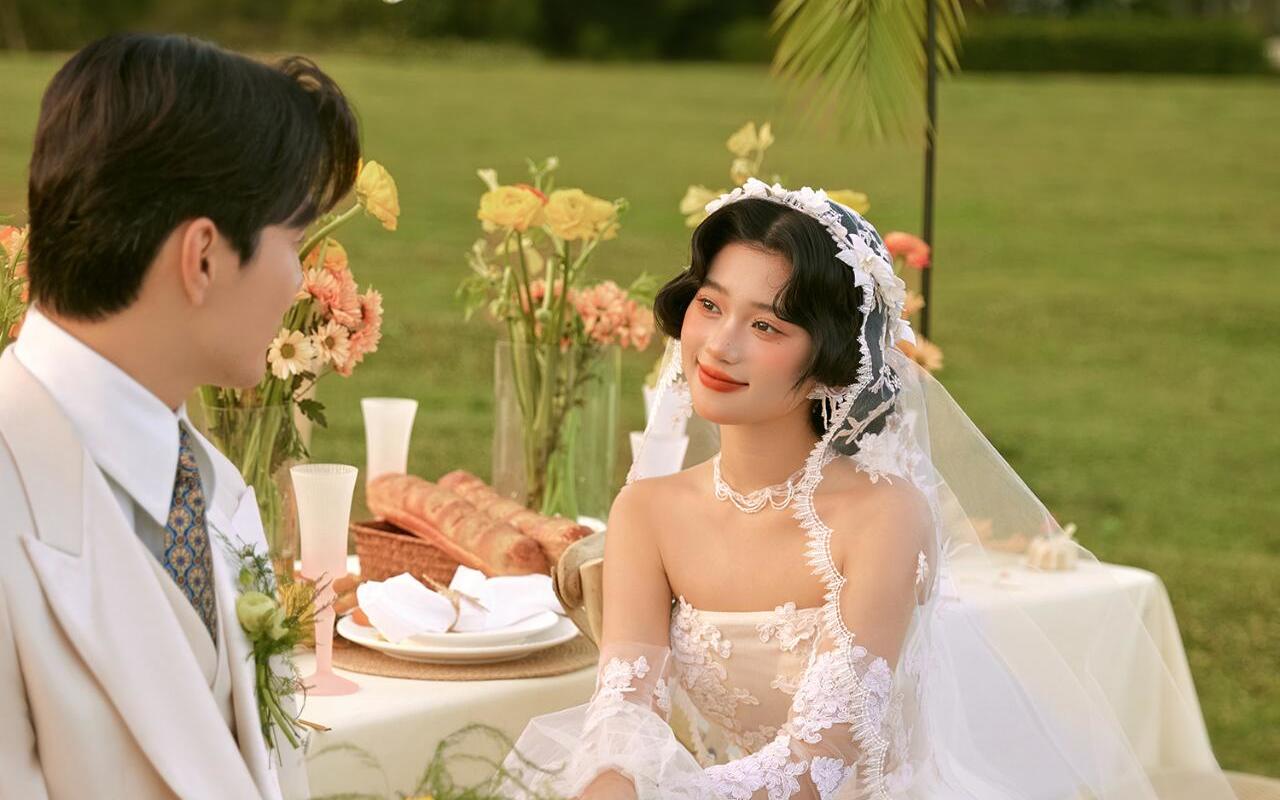 法式婚纱照