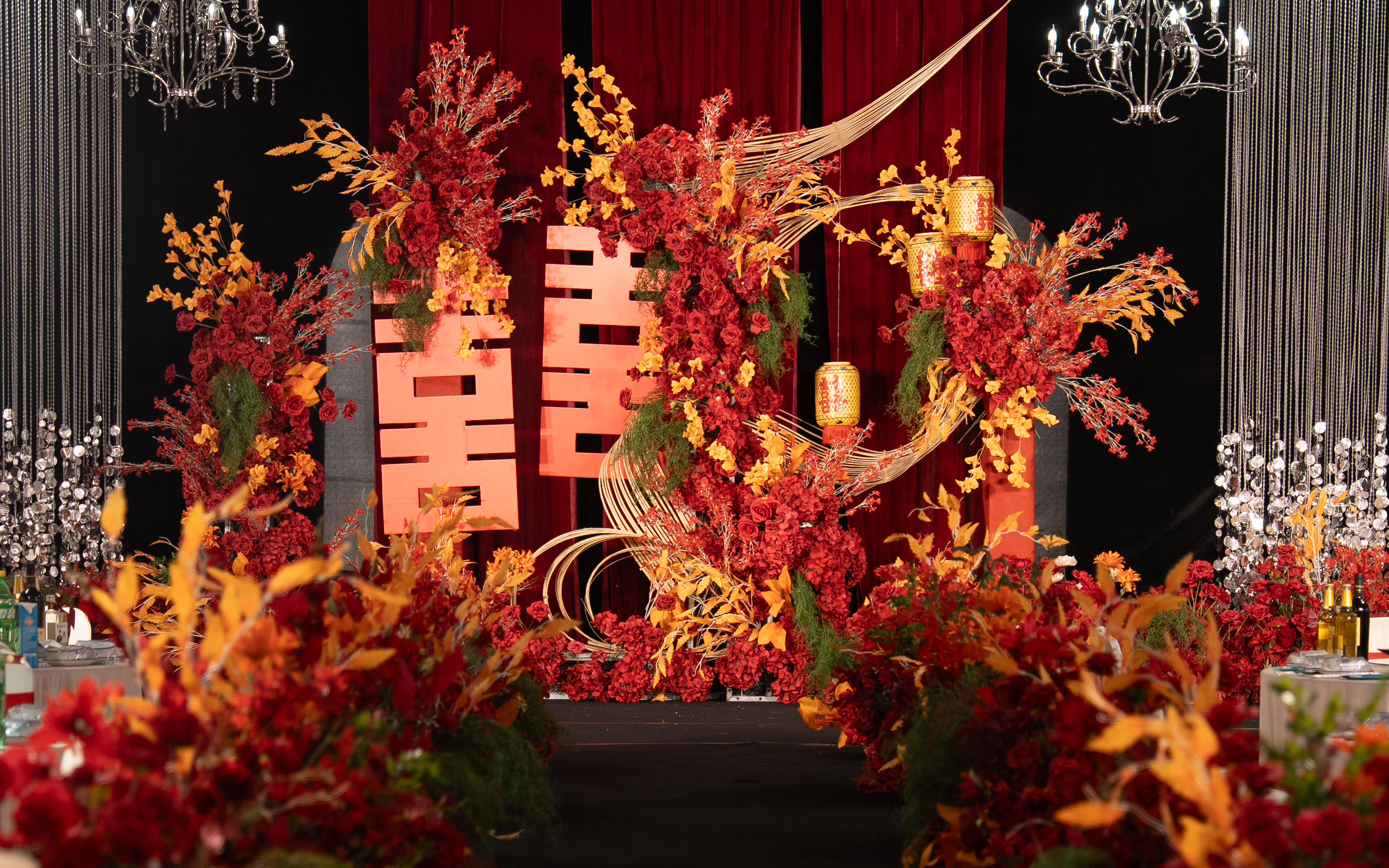 南洋风棚房婚礼