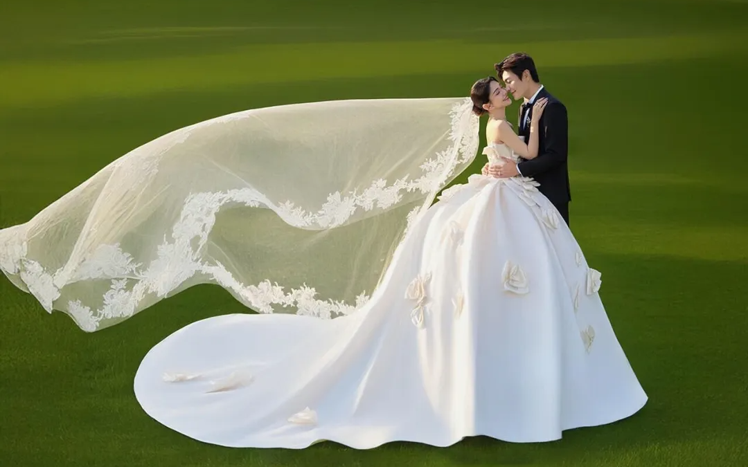 💫南充草坪婚纱照｜把浪漫写进阳光和风里🌿