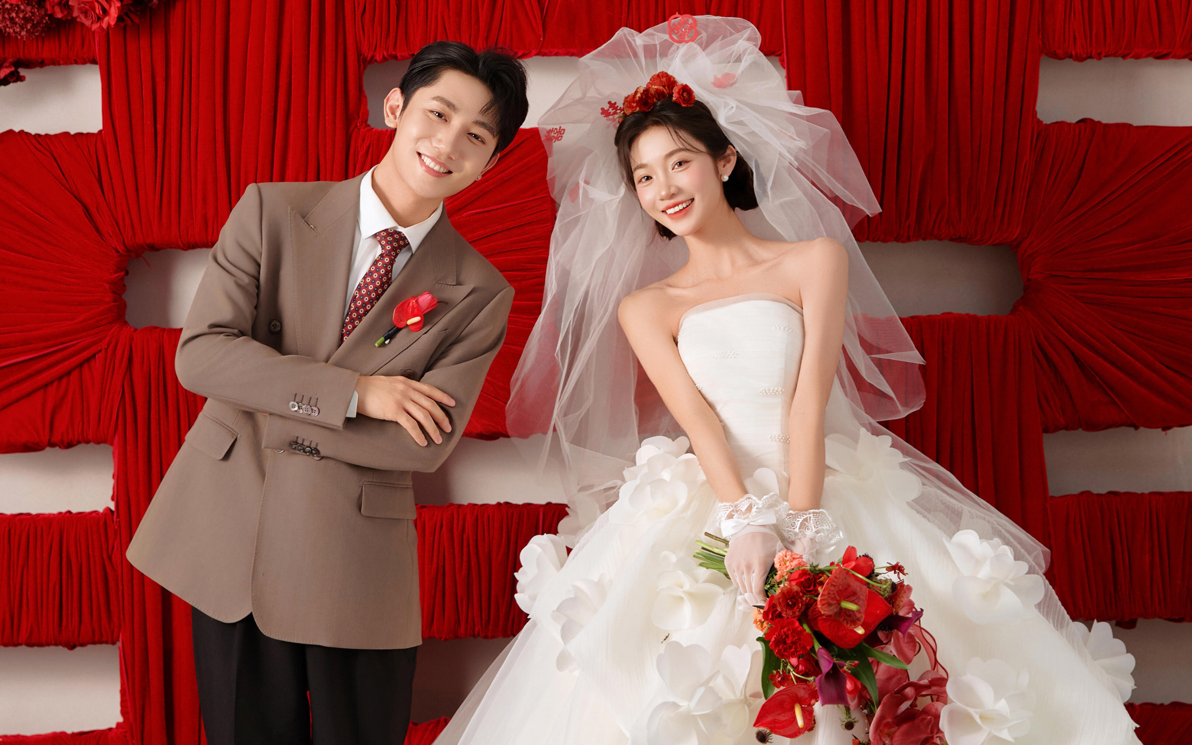 撒糖啦 甜度超标的俏皮喜嫁婚纱照