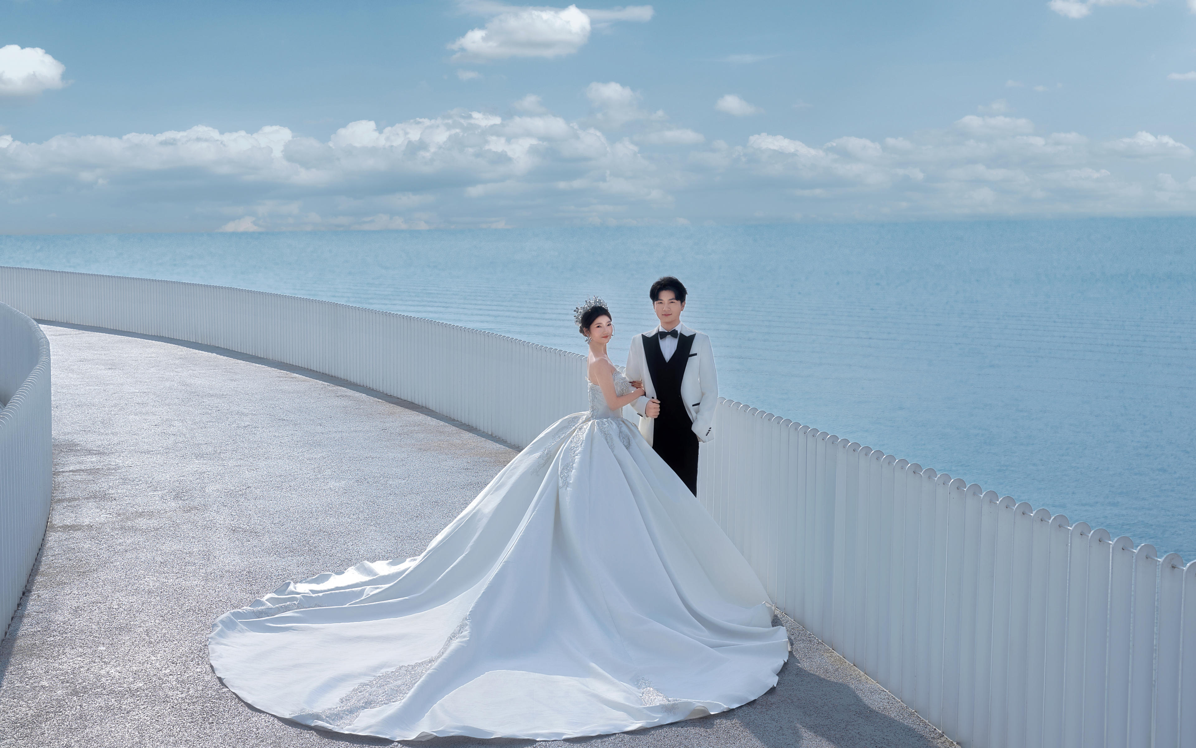 水边旅拍系列大气感拉满