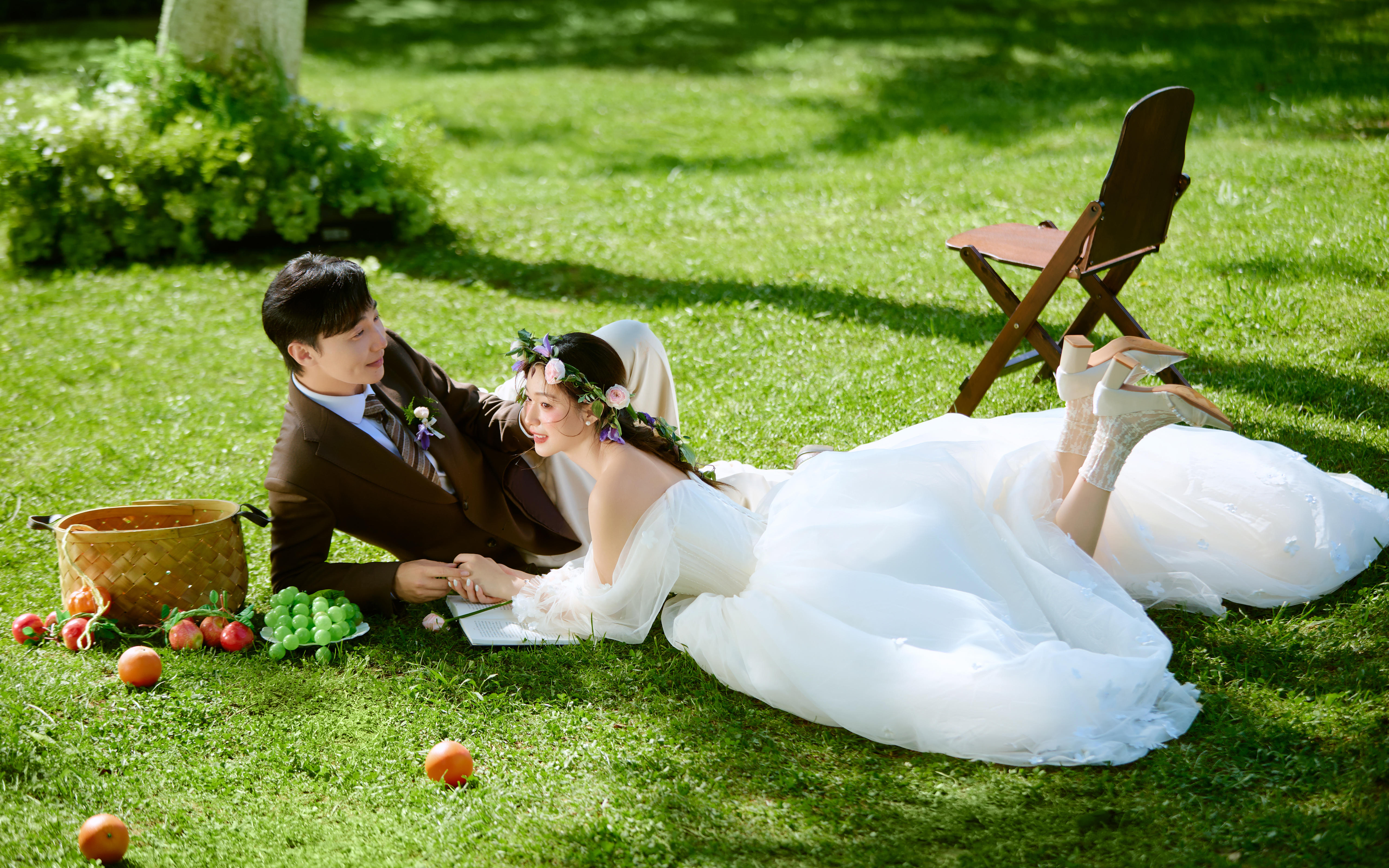 一整个美住✨小清新森系婚纱照真的太戳我了