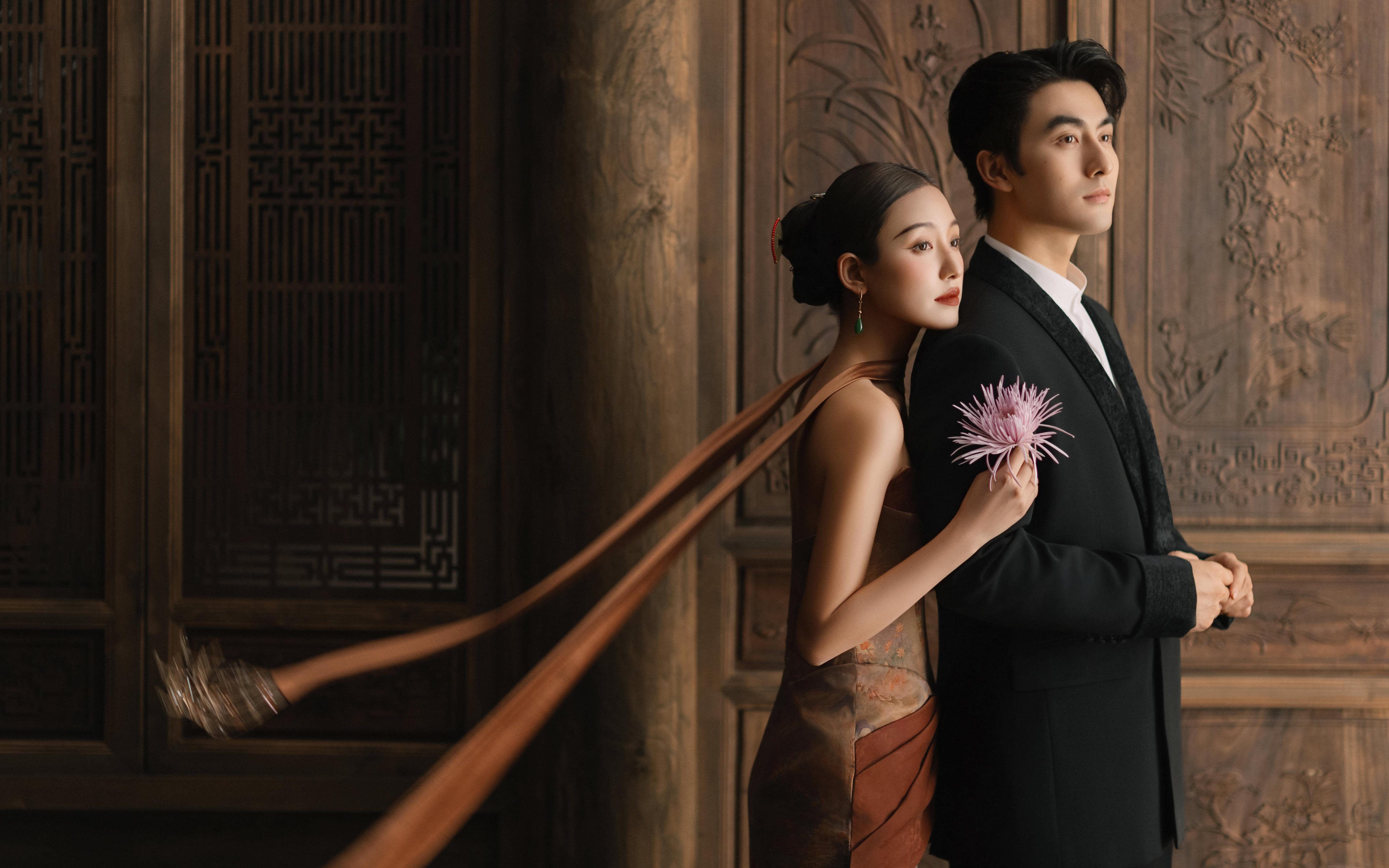 怎么会有质感这么强的婚纱照啊啊啊✨