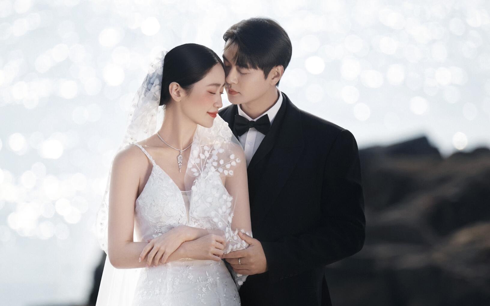 【黑礁石海景+白紗！】