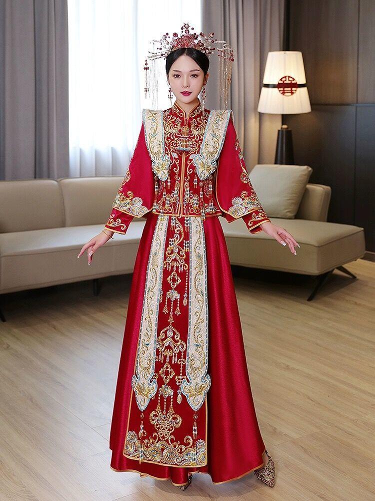 【安康天長地久婚紗禮服】中式特色