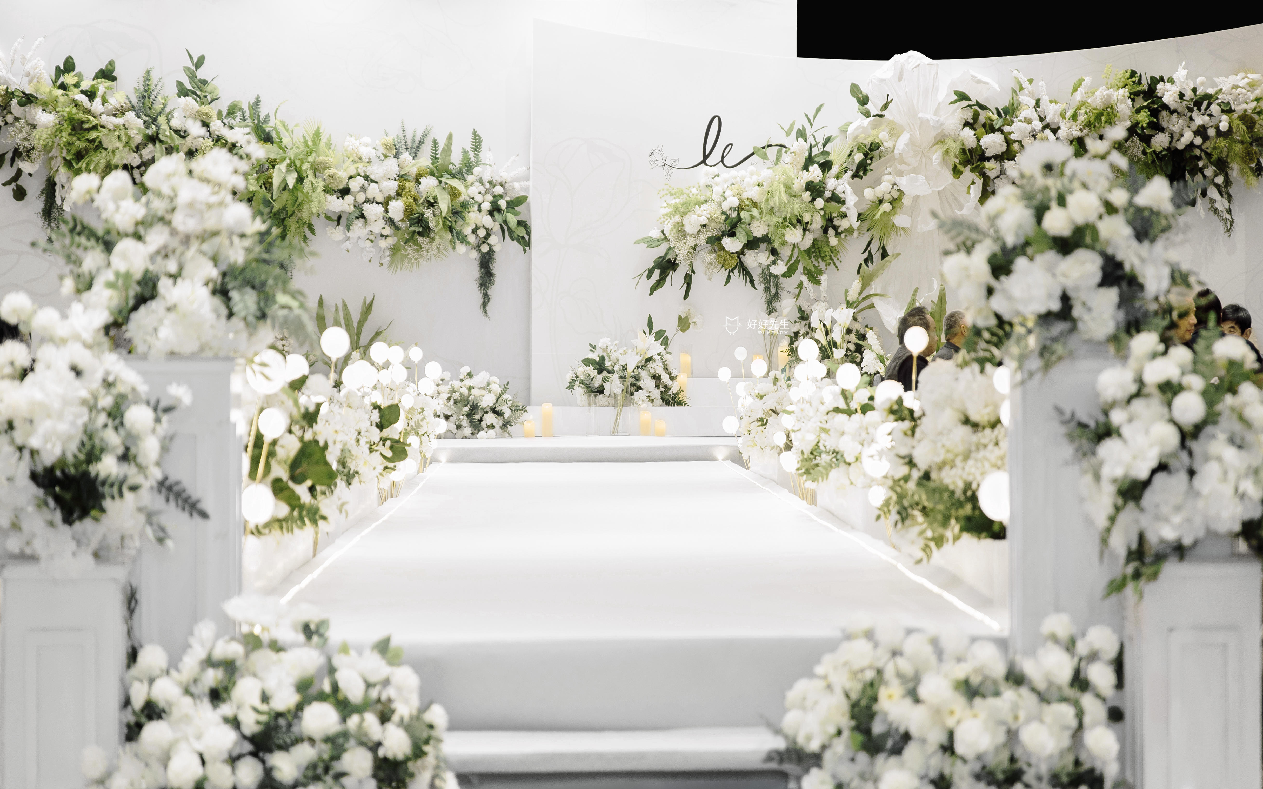 「素绿·韩韵」白绿色韩式婚礼