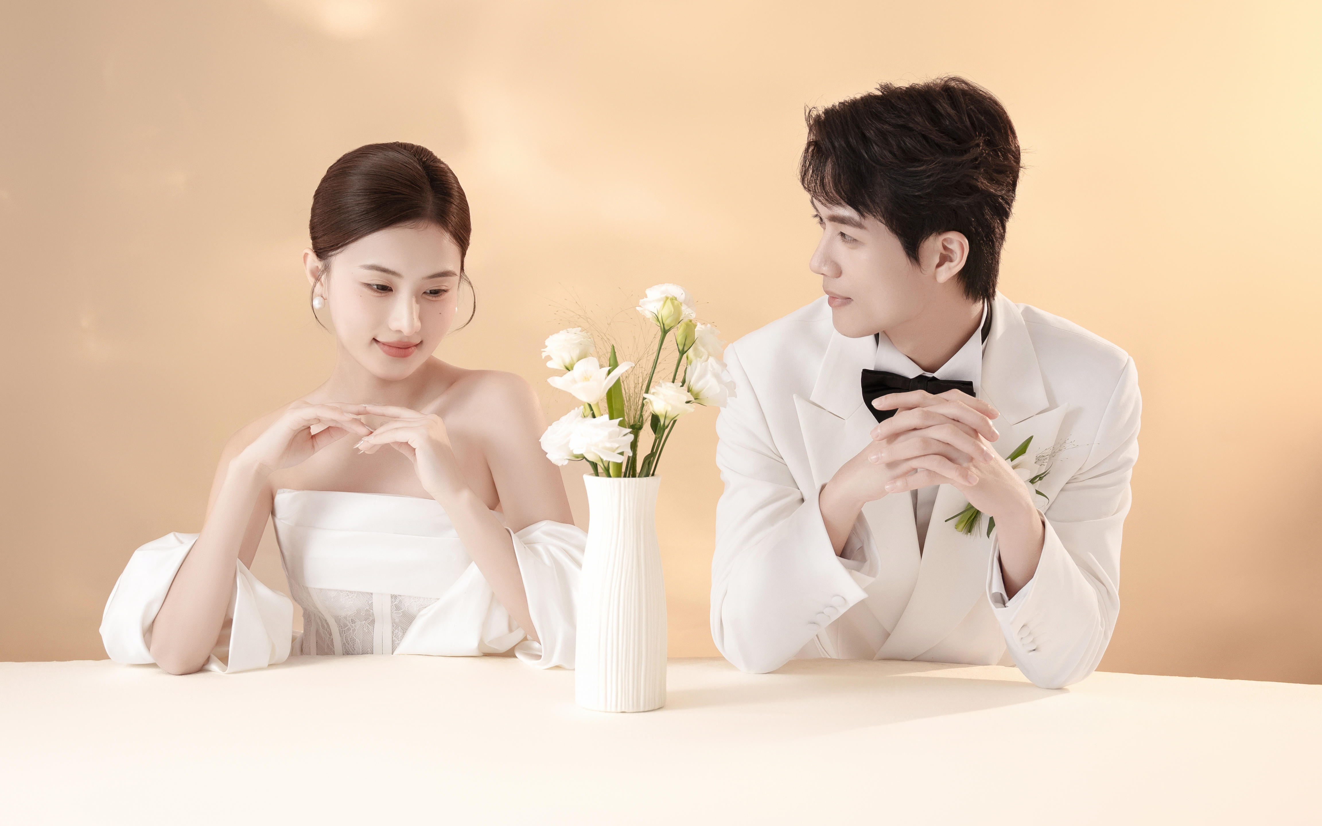 【韓式魚尾】韓式簡約婚紗照