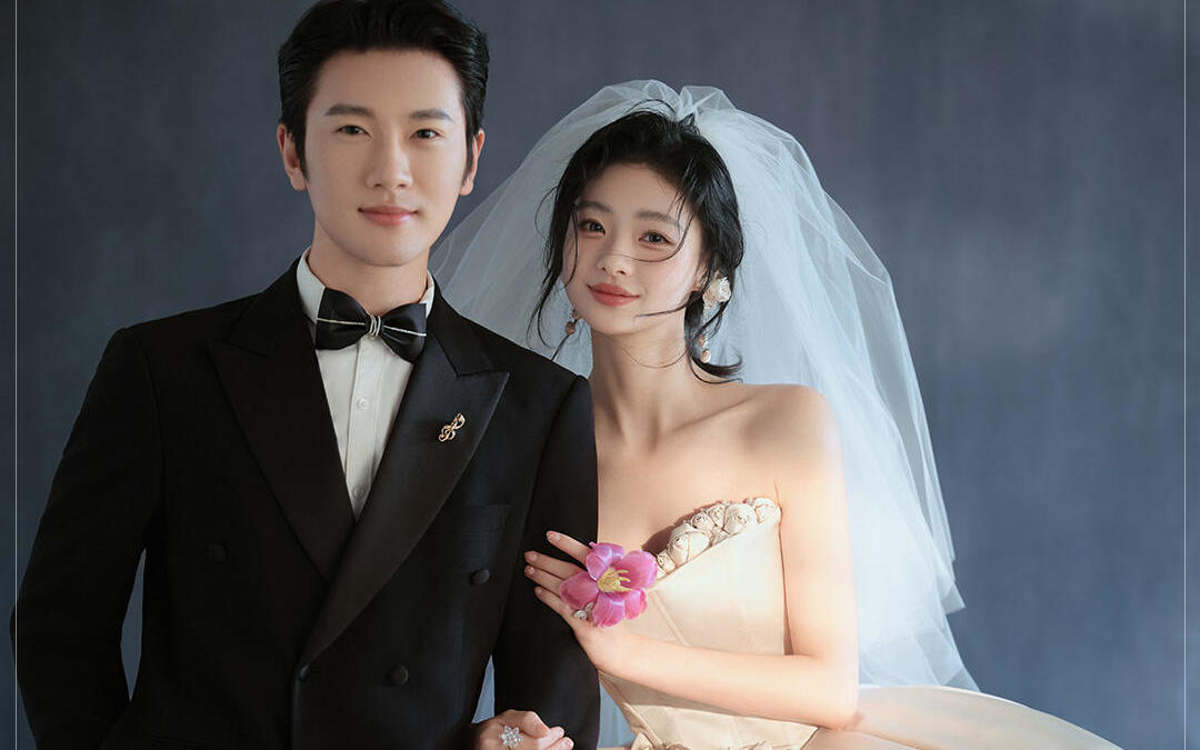 优雅与浪漫交织的高定油画婚纱照💍太绝了