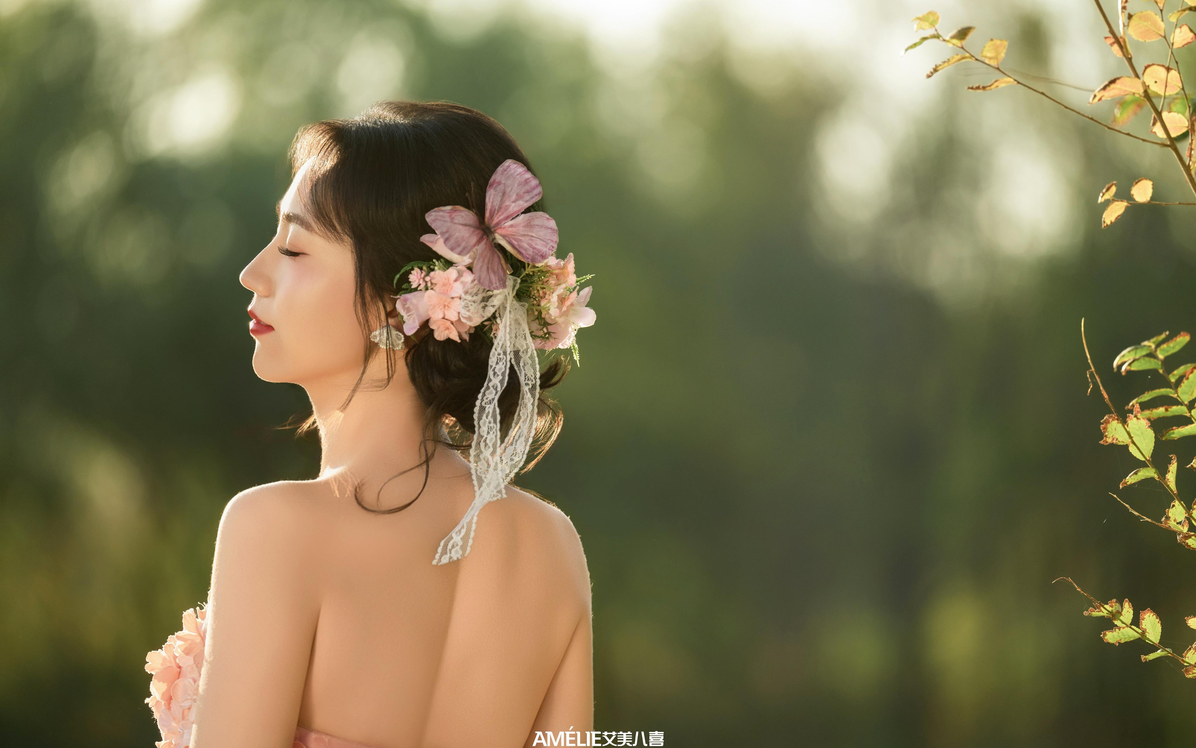 湖岸粉纱婚！灵动感拉满🌿