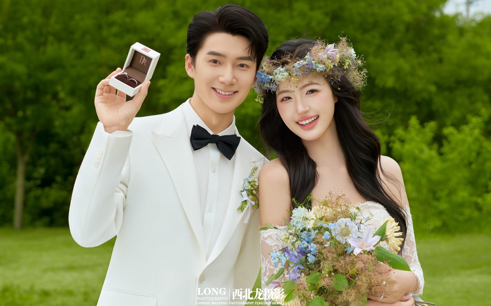 一整个美住✨小清新森系婚纱照真的太戳我了