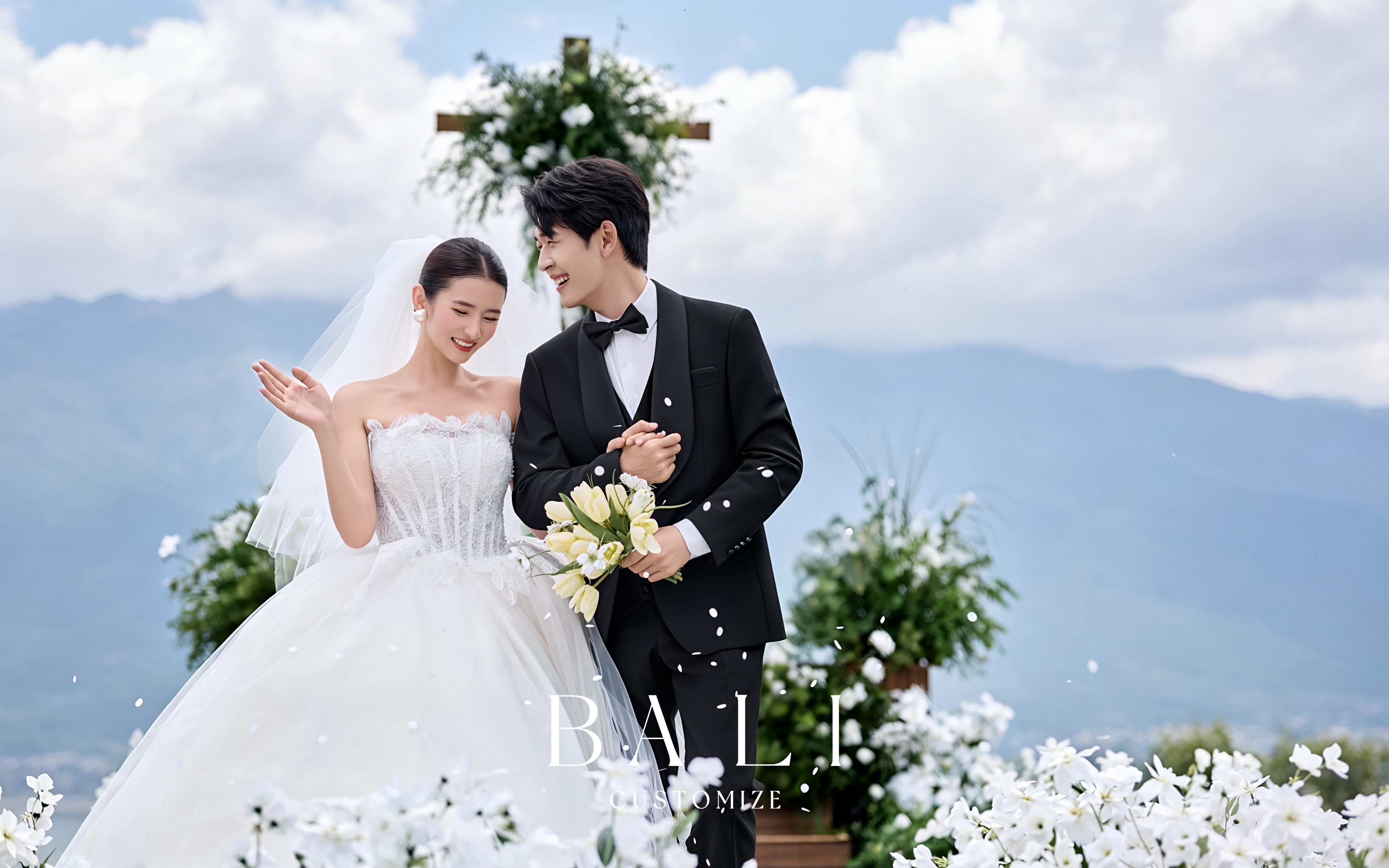 巴黎定制<云端誓约>仪式感婚纱照