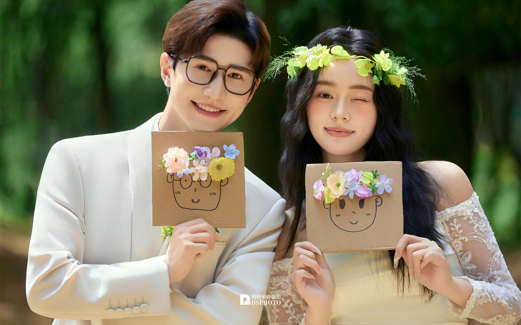 【D视觉摄影】拍组小众又有温度的森系婚纱照