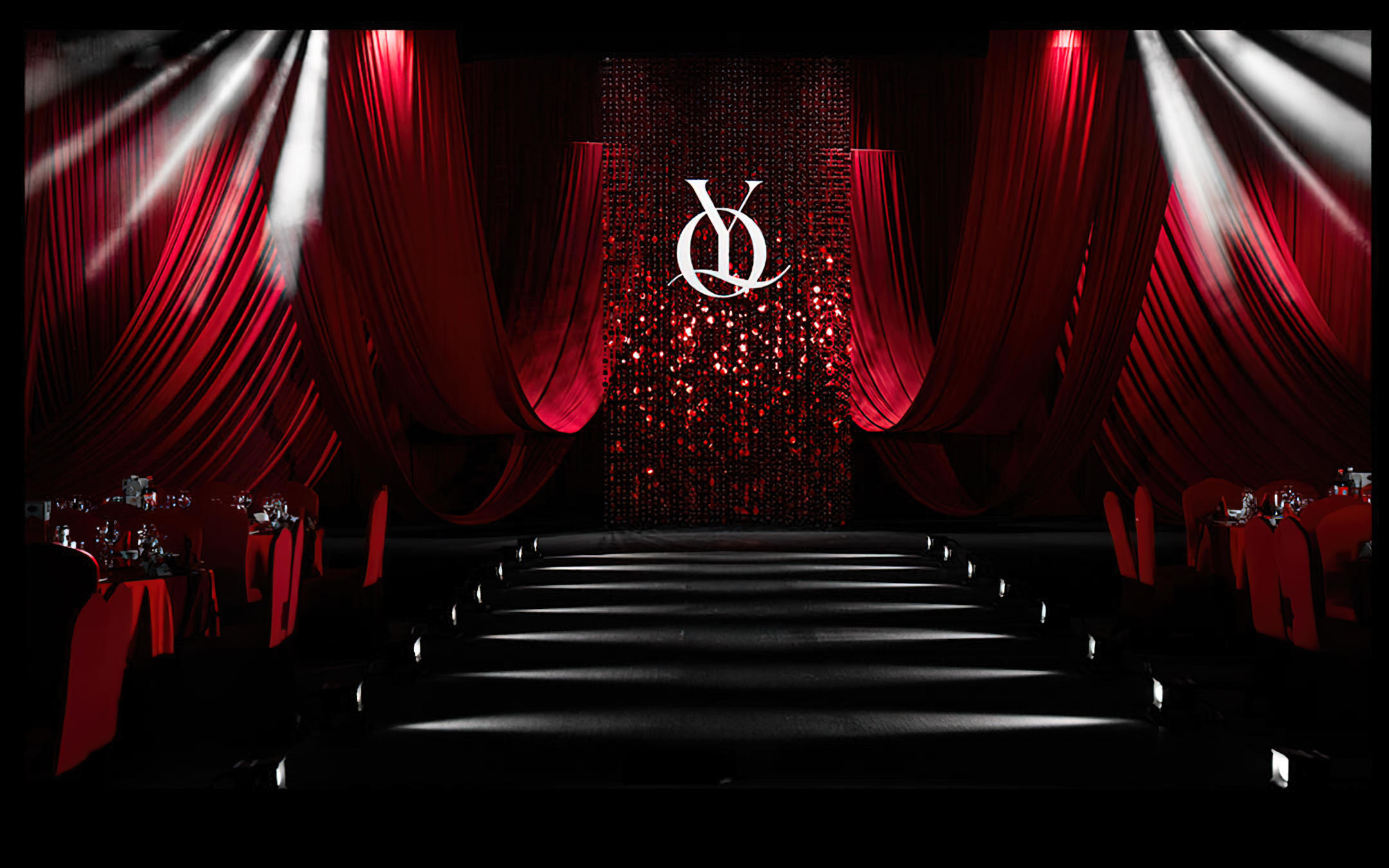 红黑碰撞演绎秀场婚礼新风尚 ALBY-1