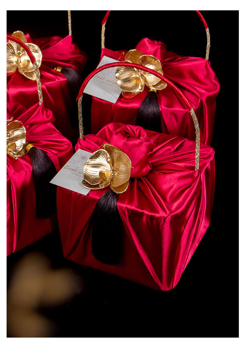 結(jié)婚禮盒 高檔實用 禮物手提籃 田園系列伴手禮