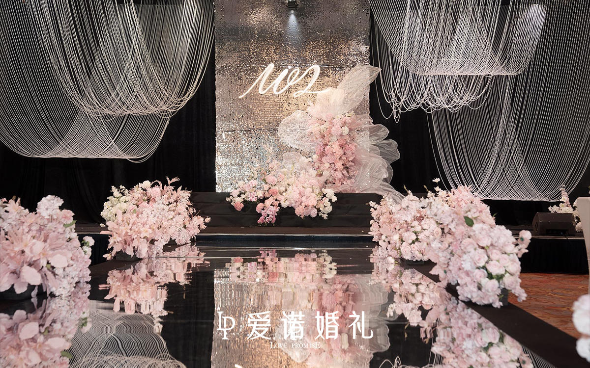 扬州婚礼｜坠入韩式水晶浪漫童话