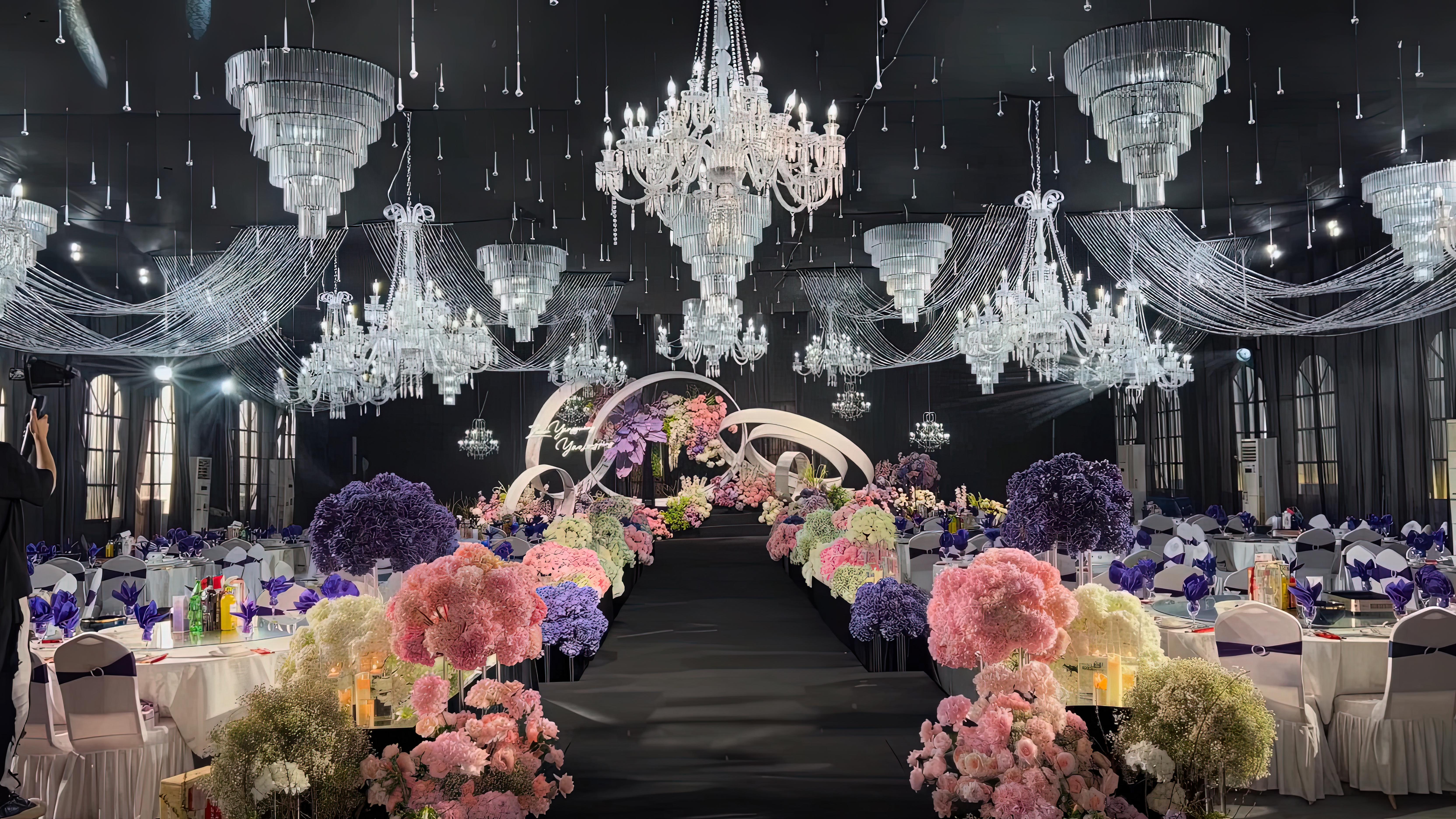 苍南婚礼小预算/梦幻水晶风，点亮苍南婚礼新风尚