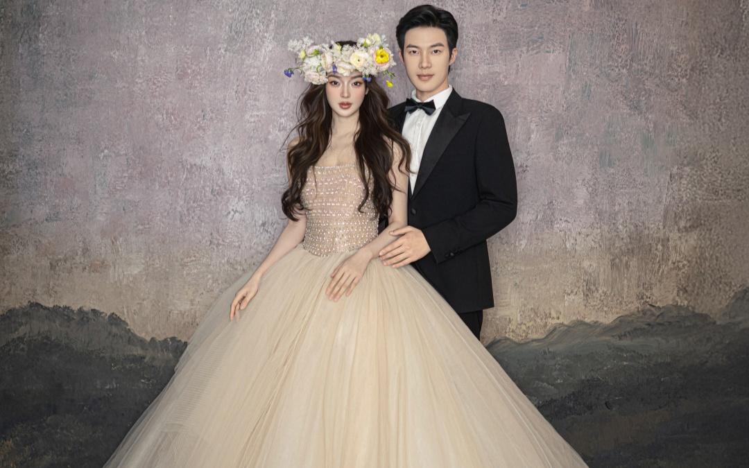 被做局了！看一眼就疯狂心动复古油画婚纱照