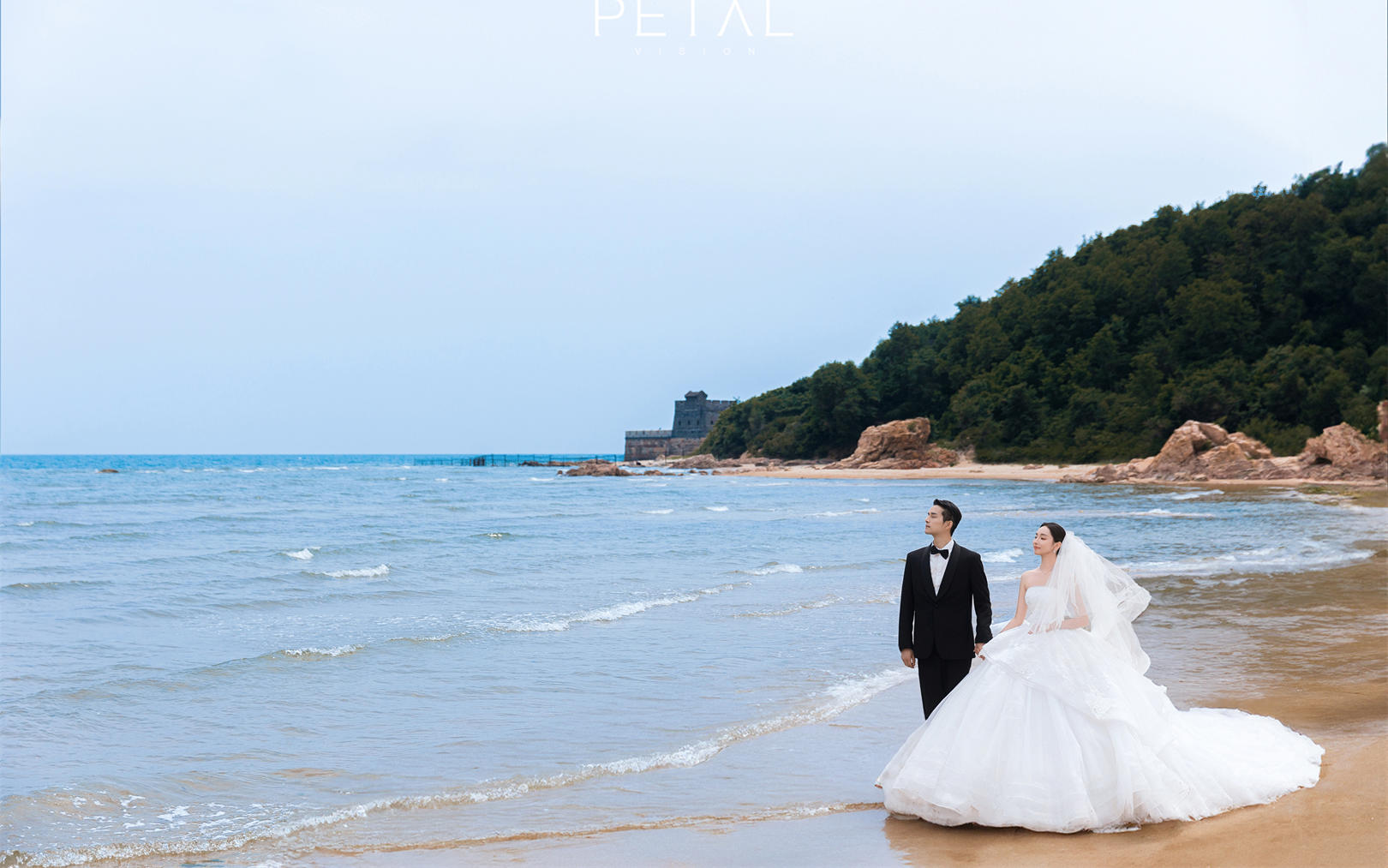 花瓣摄影•简约海边