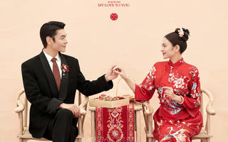 【蜜恋】赢麻了 高级与甜美并存的新中式喜嫁婚纱照