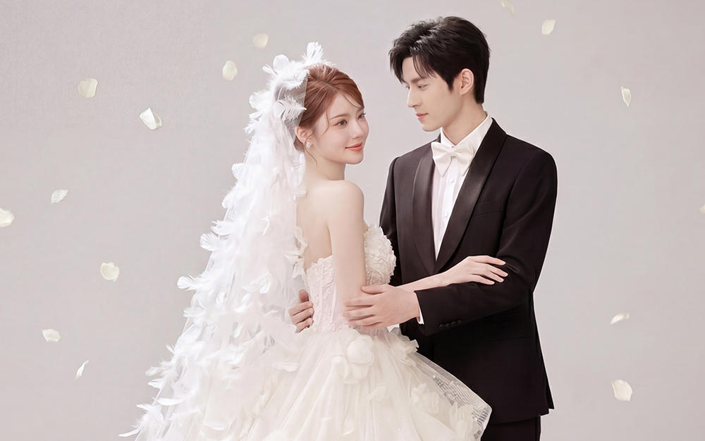 室內(nèi)小清新婚紗照~