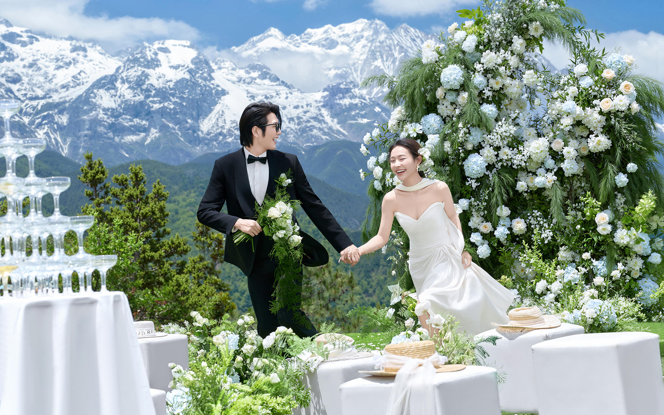 丽江雪山婚礼｜我们收到了神山的祝福